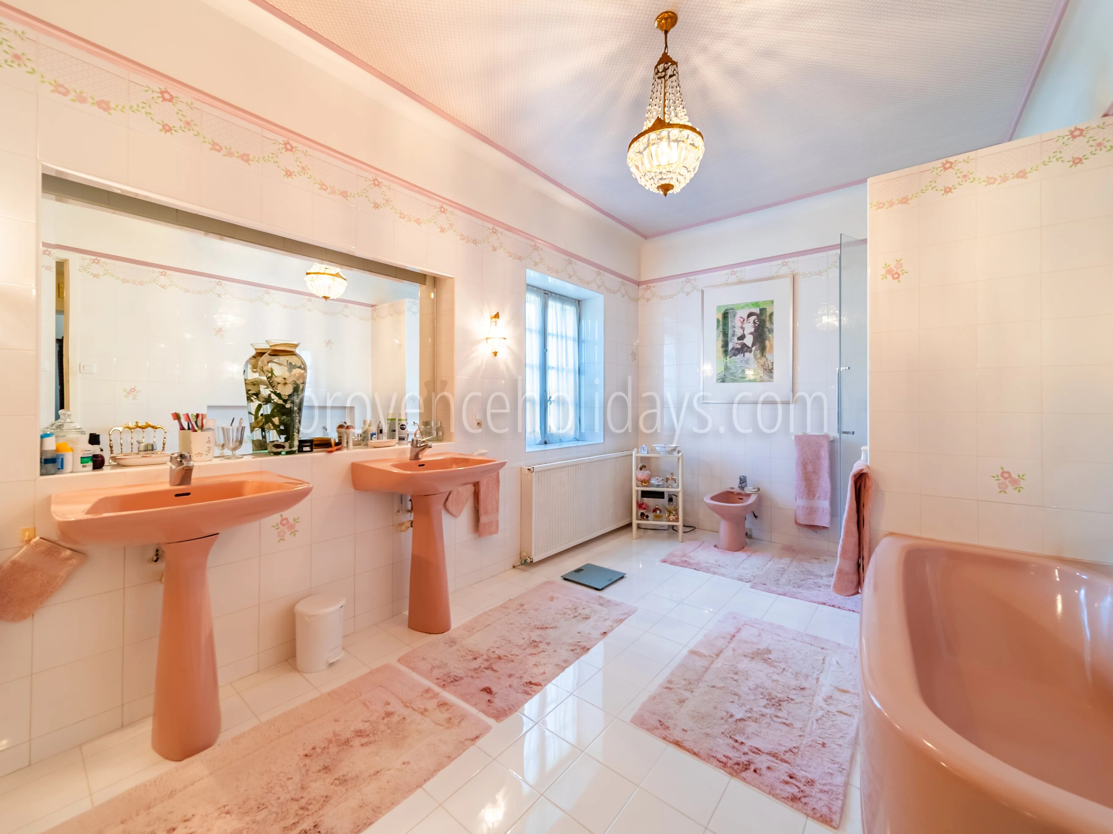 21 - Character mas in Gordes: Villa: Bathroom