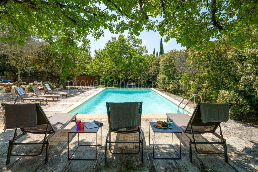 67 - Mas des Chênes Blancs: Villa: Pool