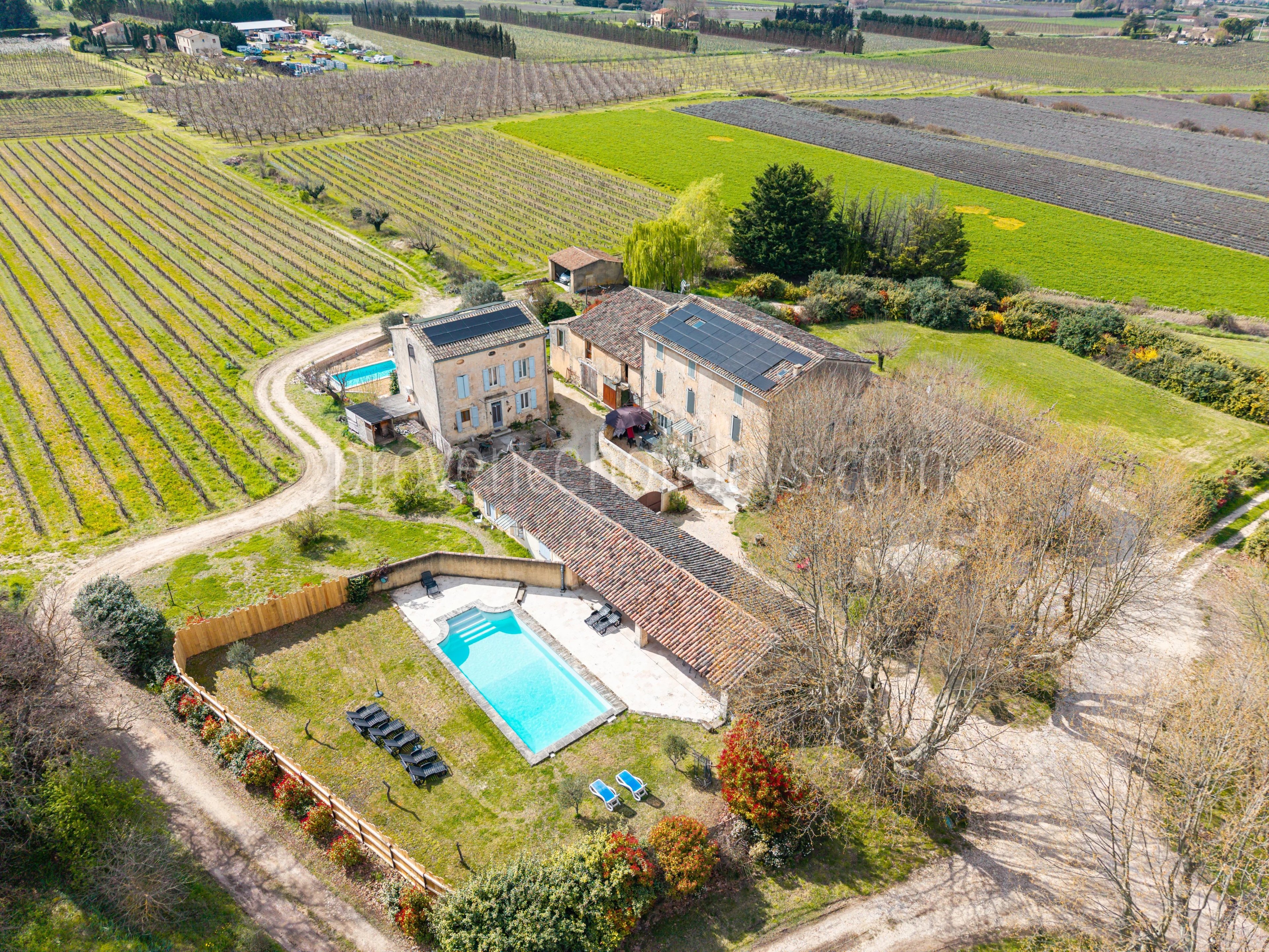 10 - Mas with pool in Bonnieux: Villa: Pool