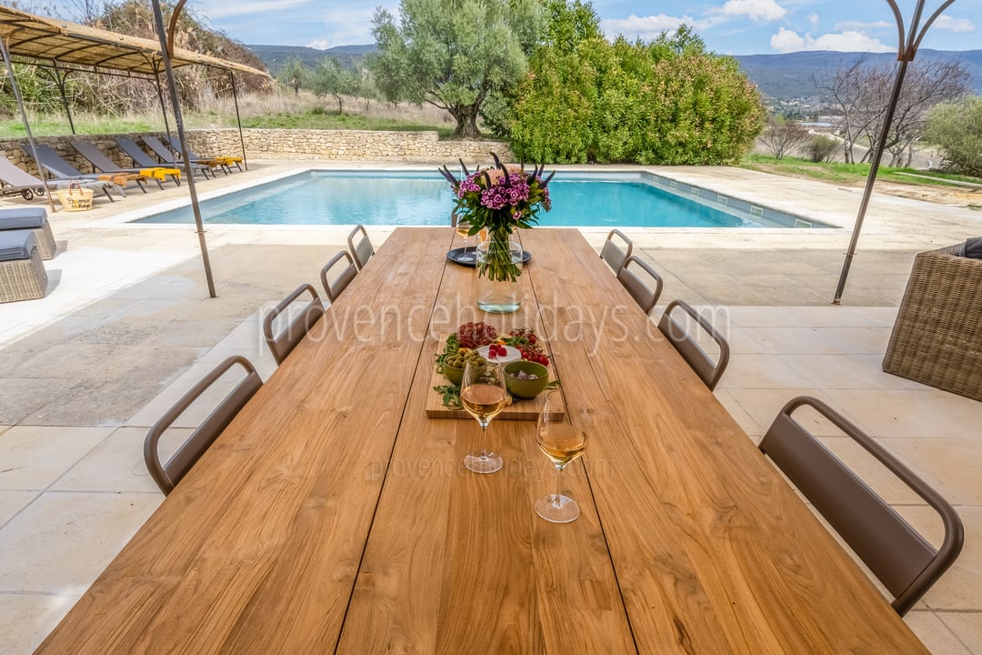 Wunderschöne Bastide mit beheiztem Pool im Luberon 4 - La Bastide des Sources: Villa: Pool