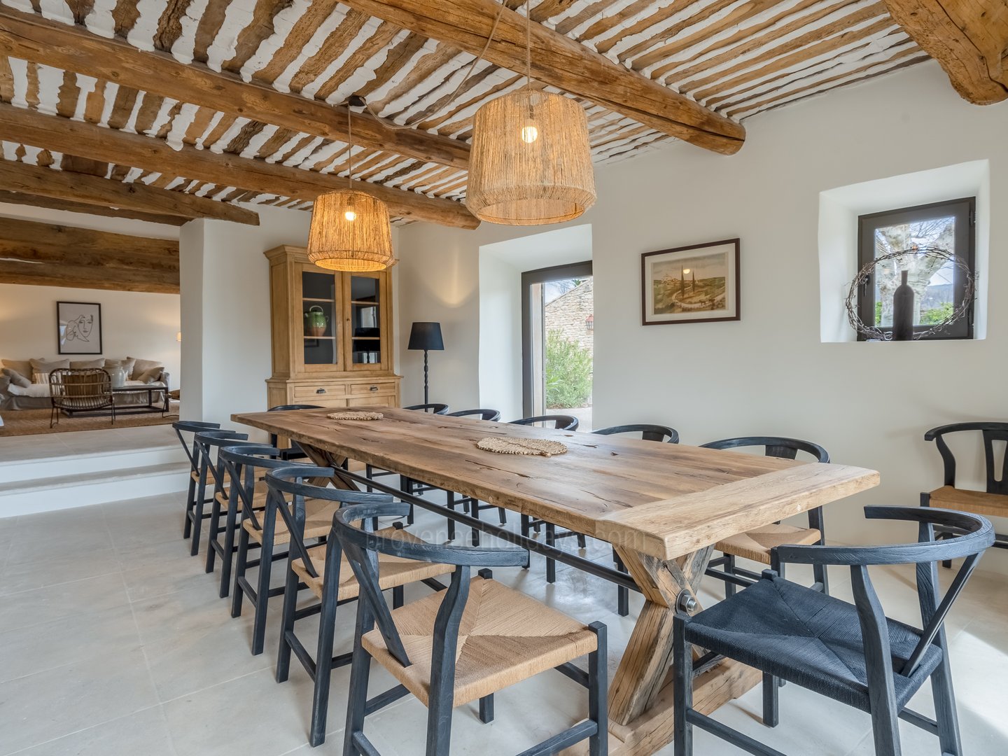 27 - La Bastide des Sources: Villa: Interior - Main Dining Room