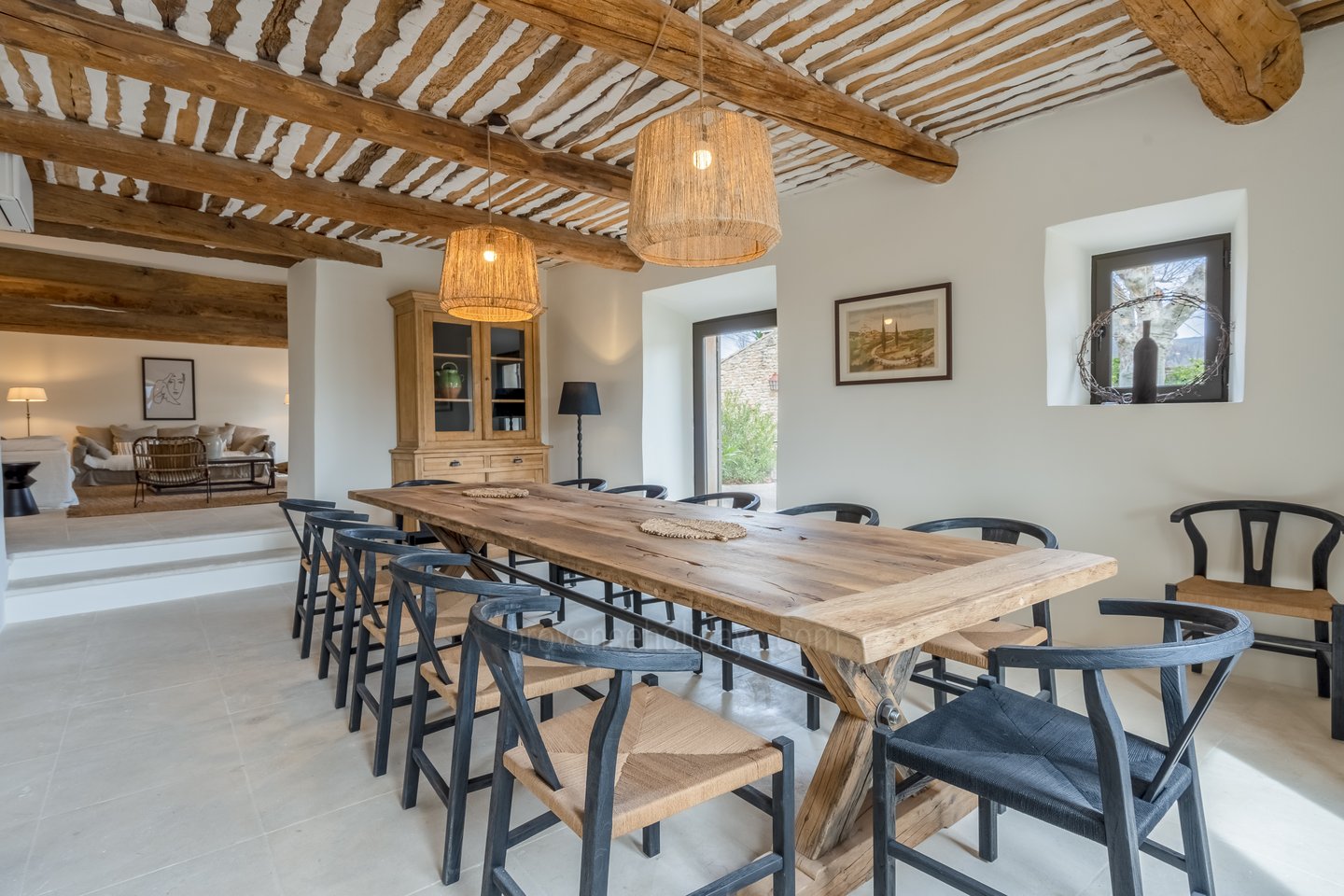 27 - La Bastide des Sources: Villa: Interior - Main Dining Room