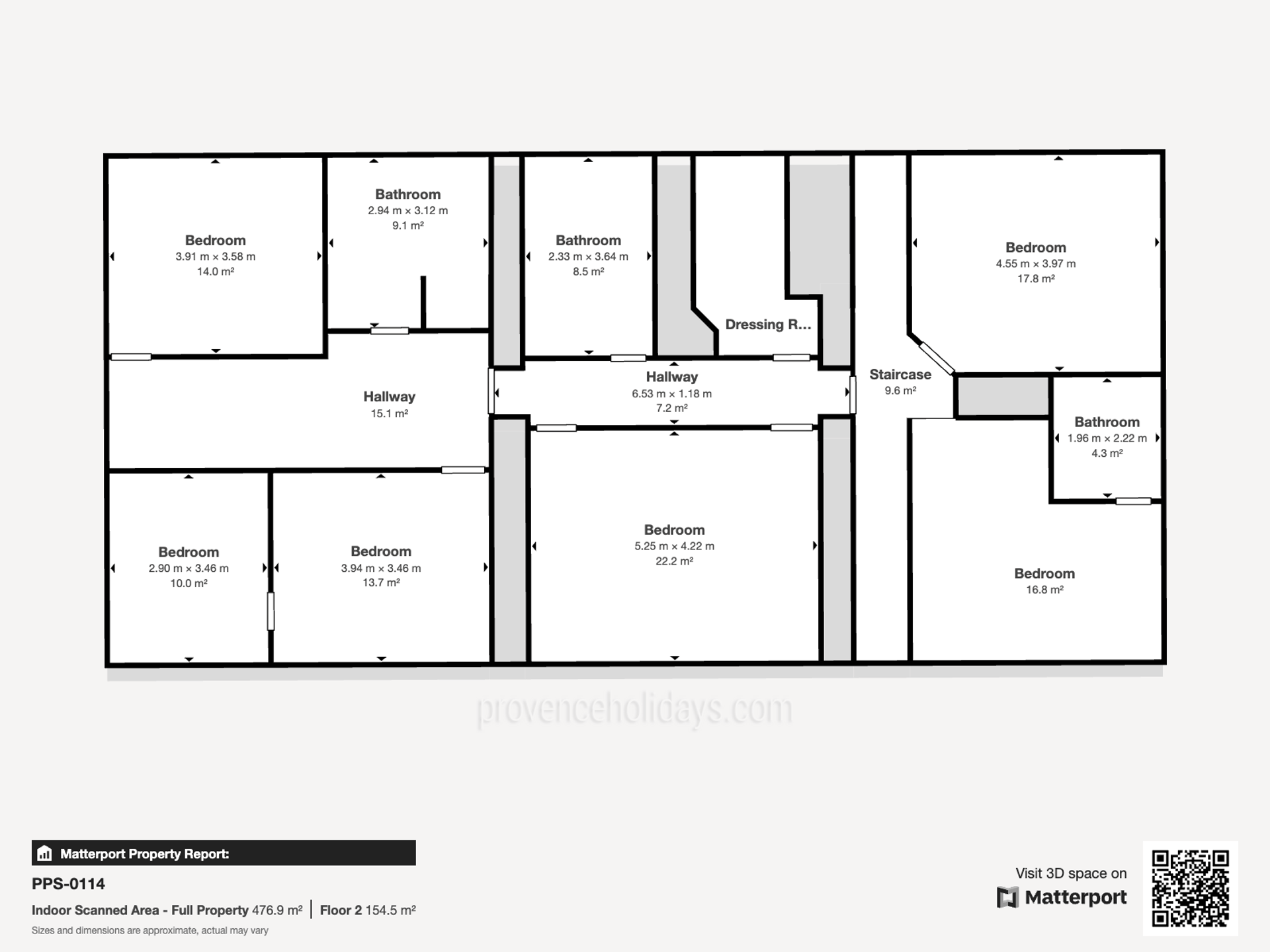 55 - Mas Le Thor: Villa: Plan