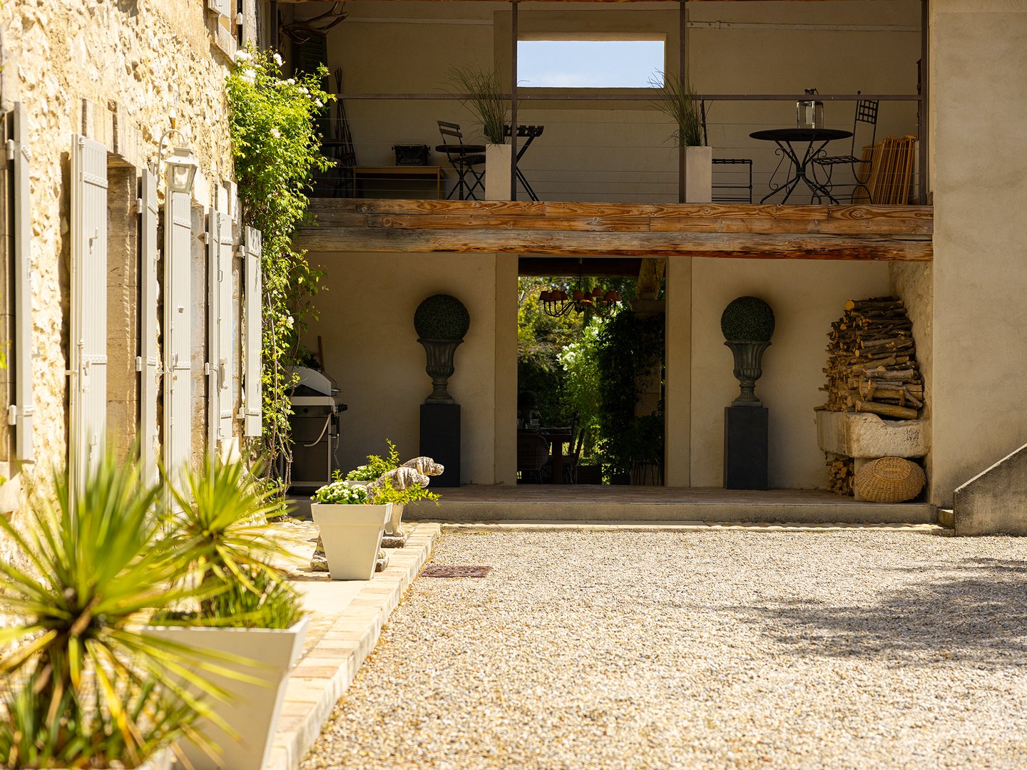 23 - Mas Le Thor: Villa: Exterior
