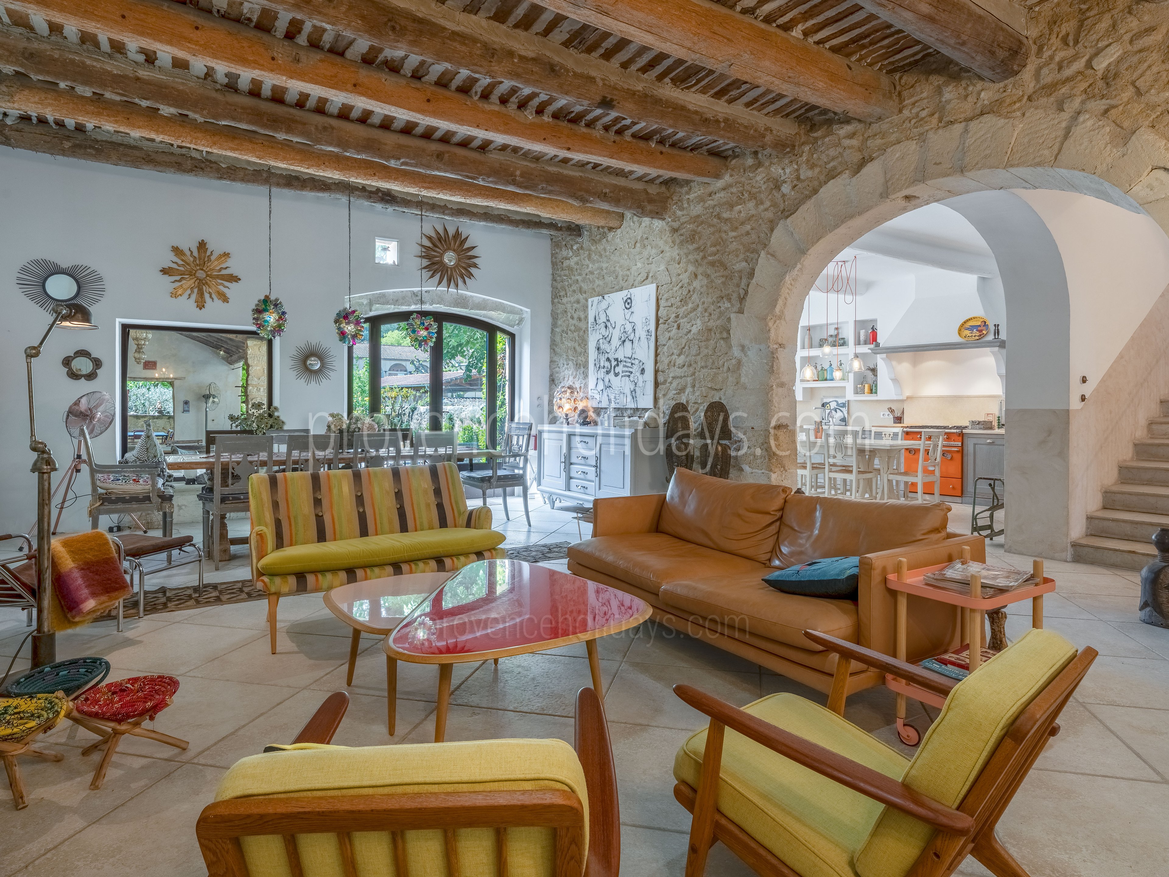 1 - Mas du Cours: Villa: Interior