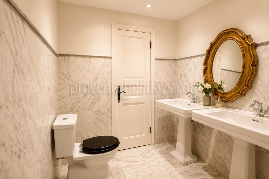 17 - Provençaals huis in Grimaud: Villa: Bathroom
