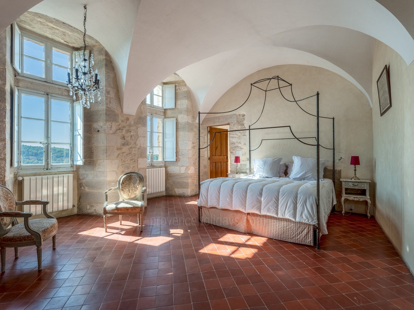 62 - Château de la Roque: Villa: Bedroom