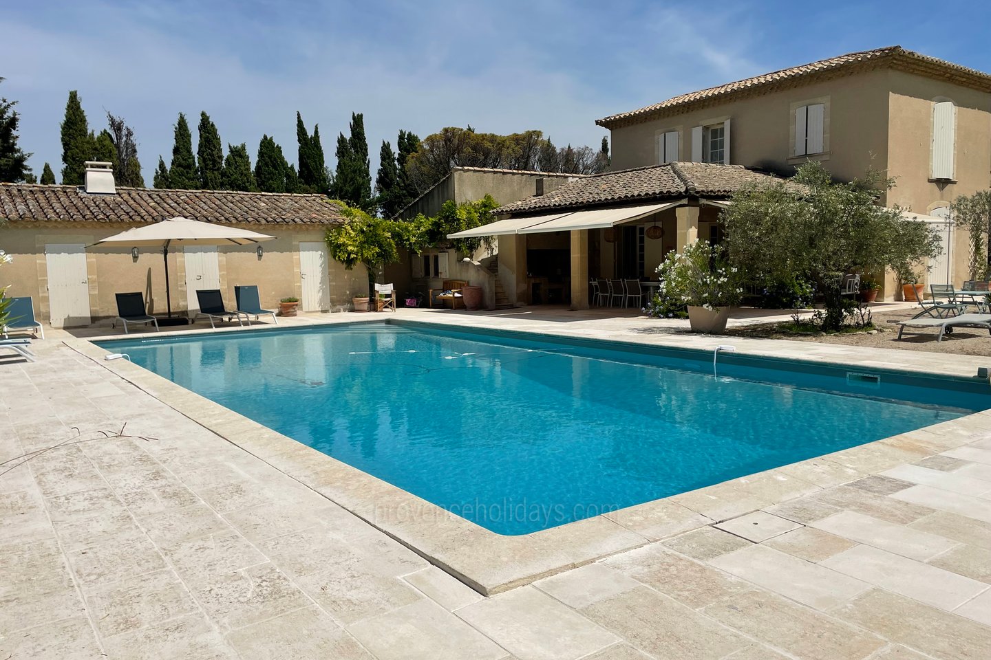 6 - Mas des Trois Cyprès: Villa: Pool