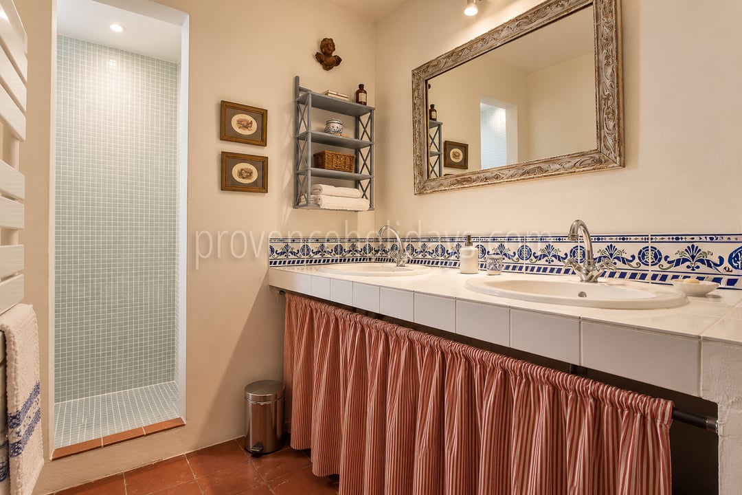 35 - Woning met een prachtig uitzicht in Aubignan: Villa: Bathroom