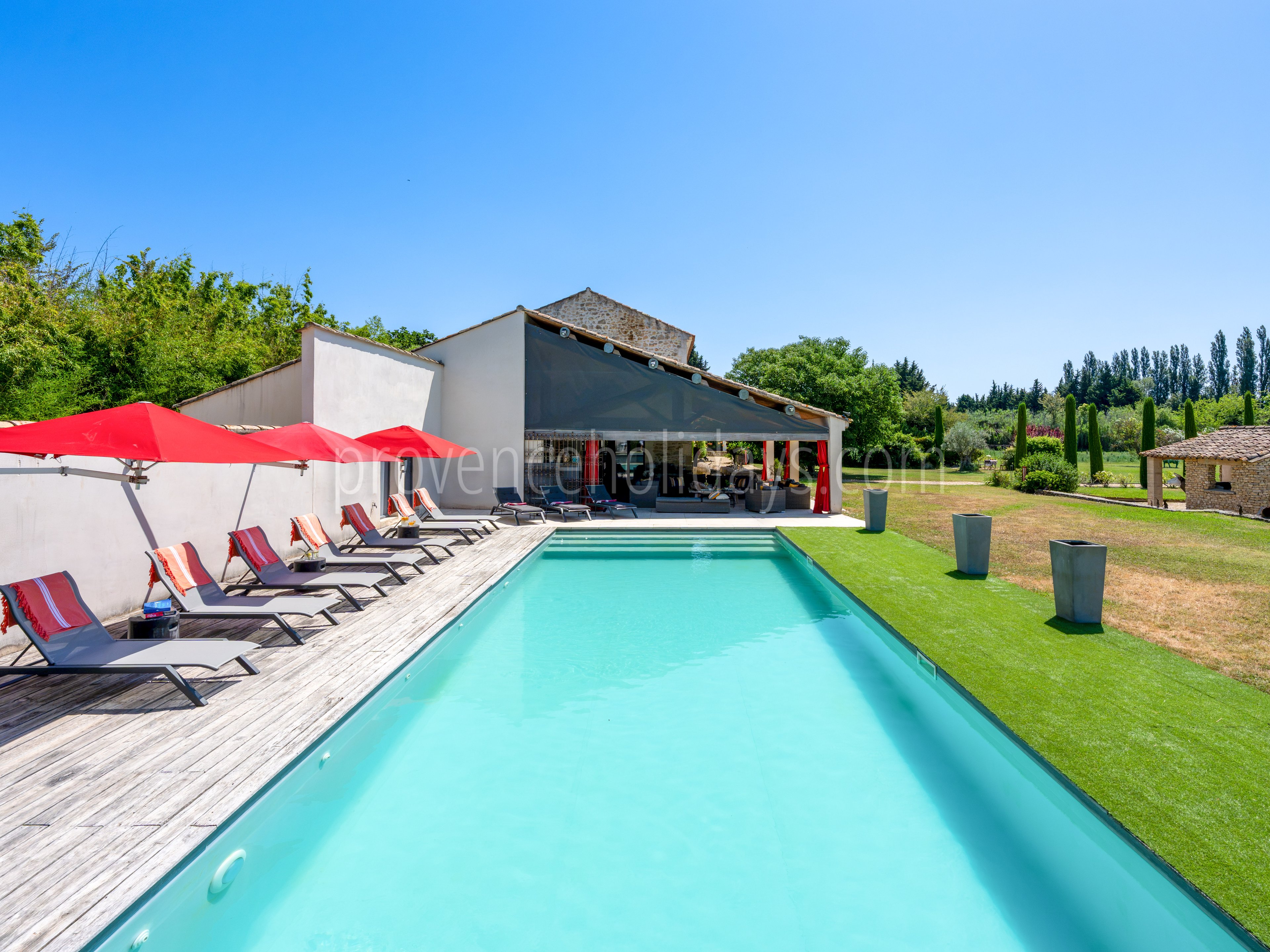 76 - Mas des Vignes: Villa: Pool