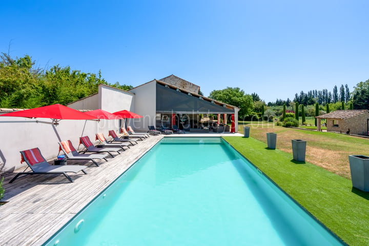 76 - Mas des Vignes: Villa: Pool