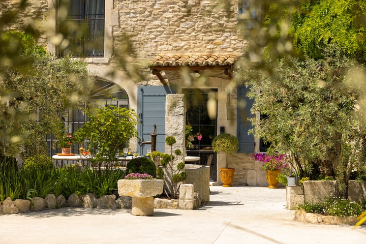 Semestervilla i Saint-Rémy-de-Provence, Alpillerna