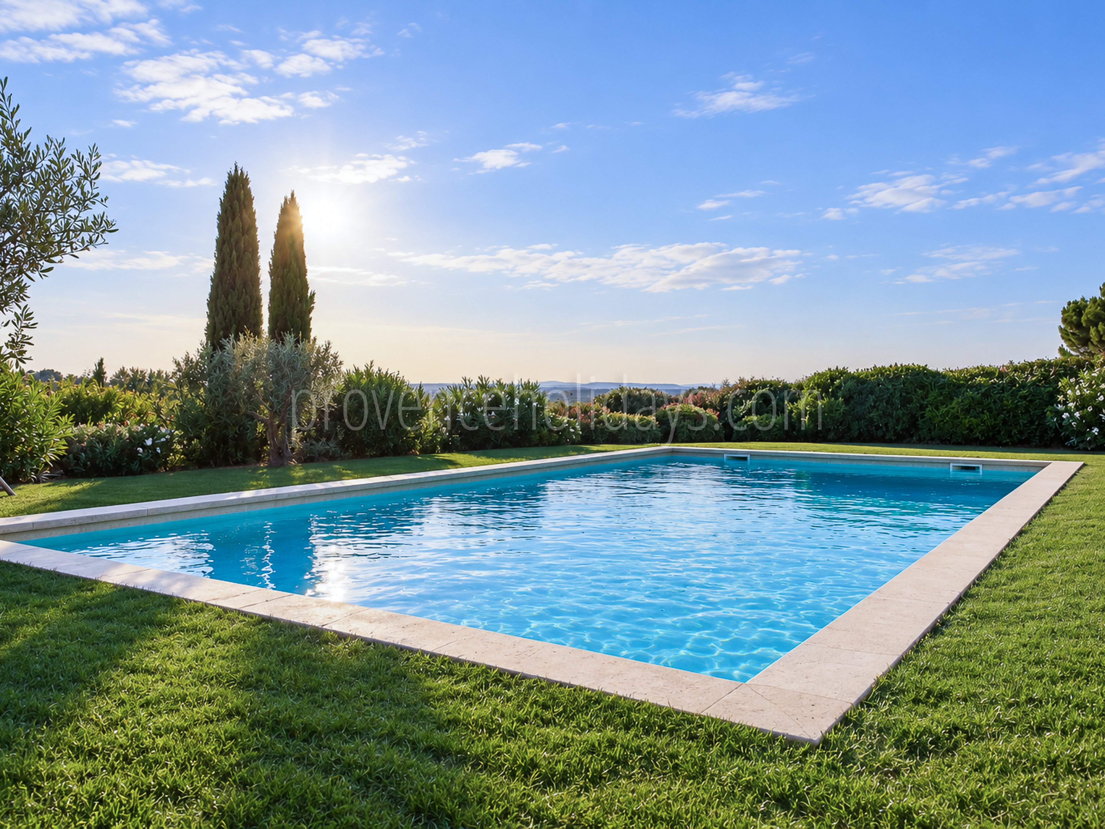 2 - Woning met een prachtig uitzicht in Aubignan: Villa: Pool