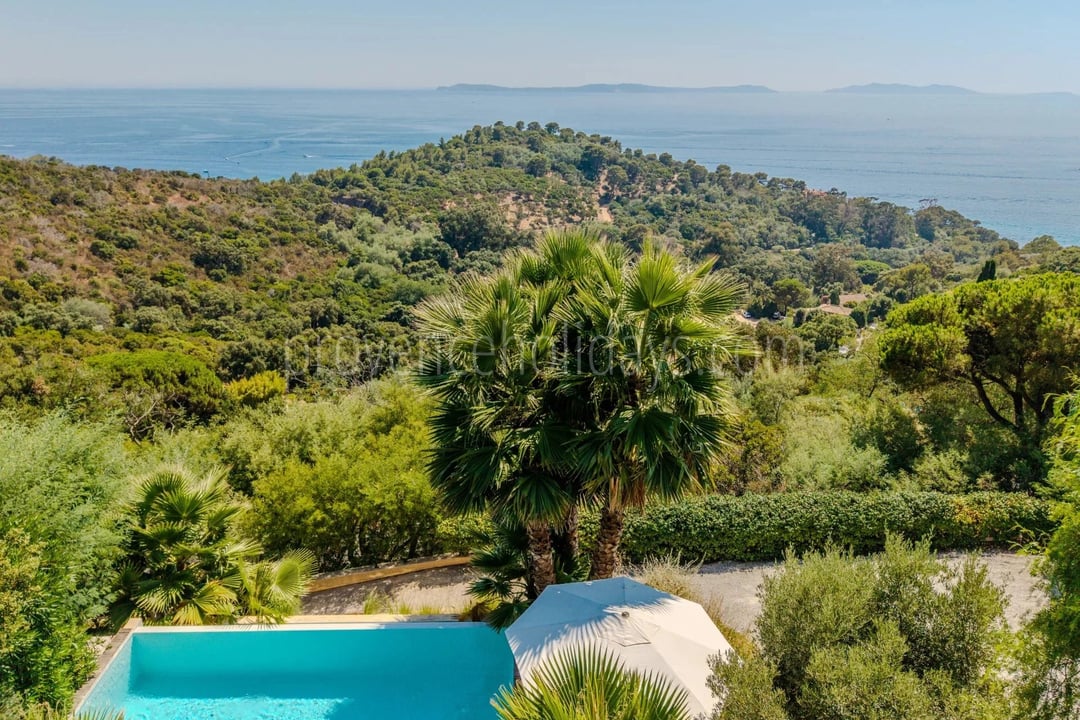 24 - Villa jumelée à Rayol-Canadel-sur-Mer: Villa: Pool