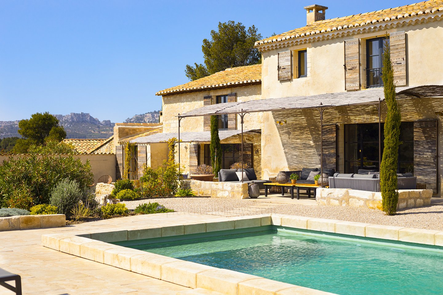 7 - Mas de Provence: Villa: Pool