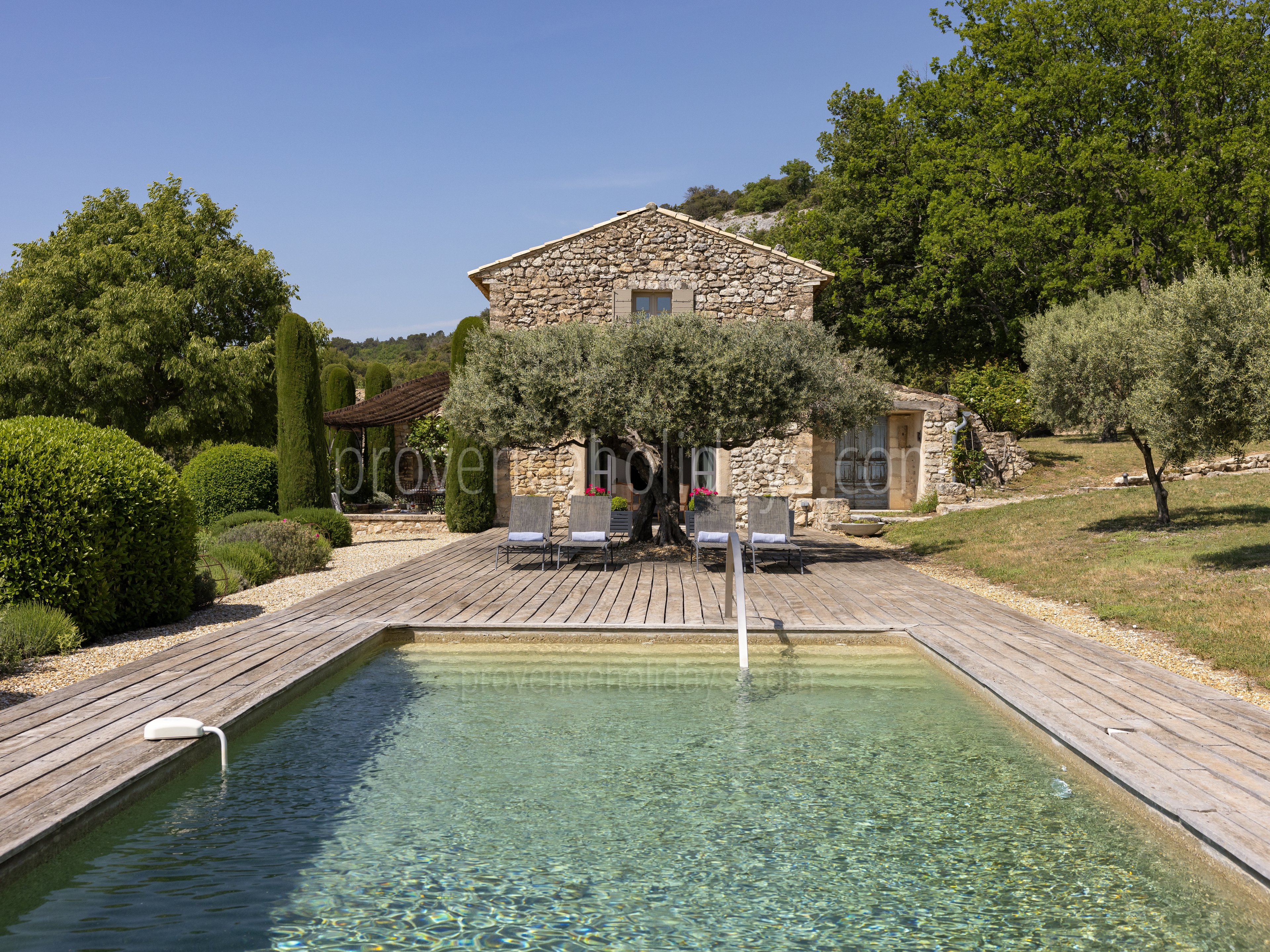 18 - Le Mas de Murs: Villa: Pool