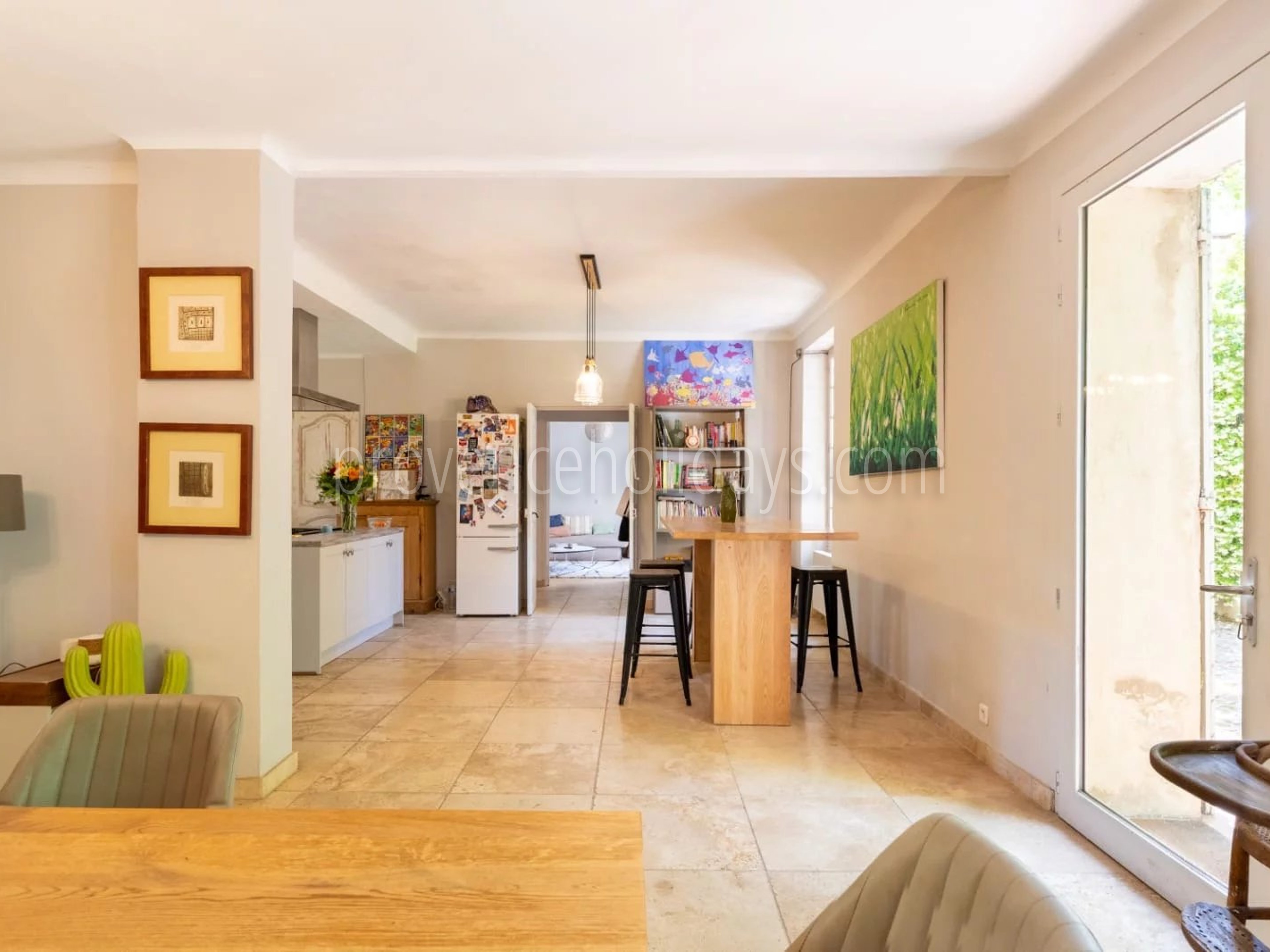 6 - Stone bastide in Ansouis: Villa: Interior