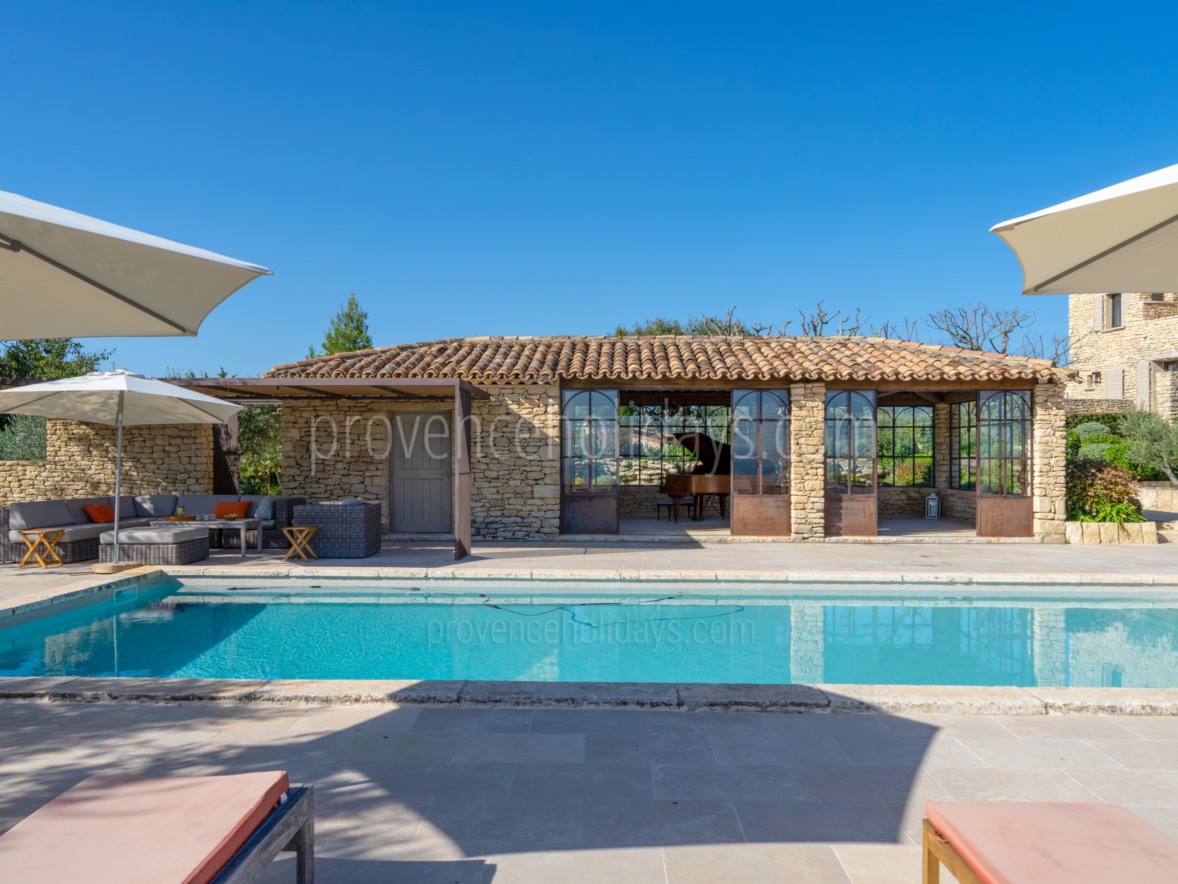 5 - L\'Amandière: Villa: Pool
