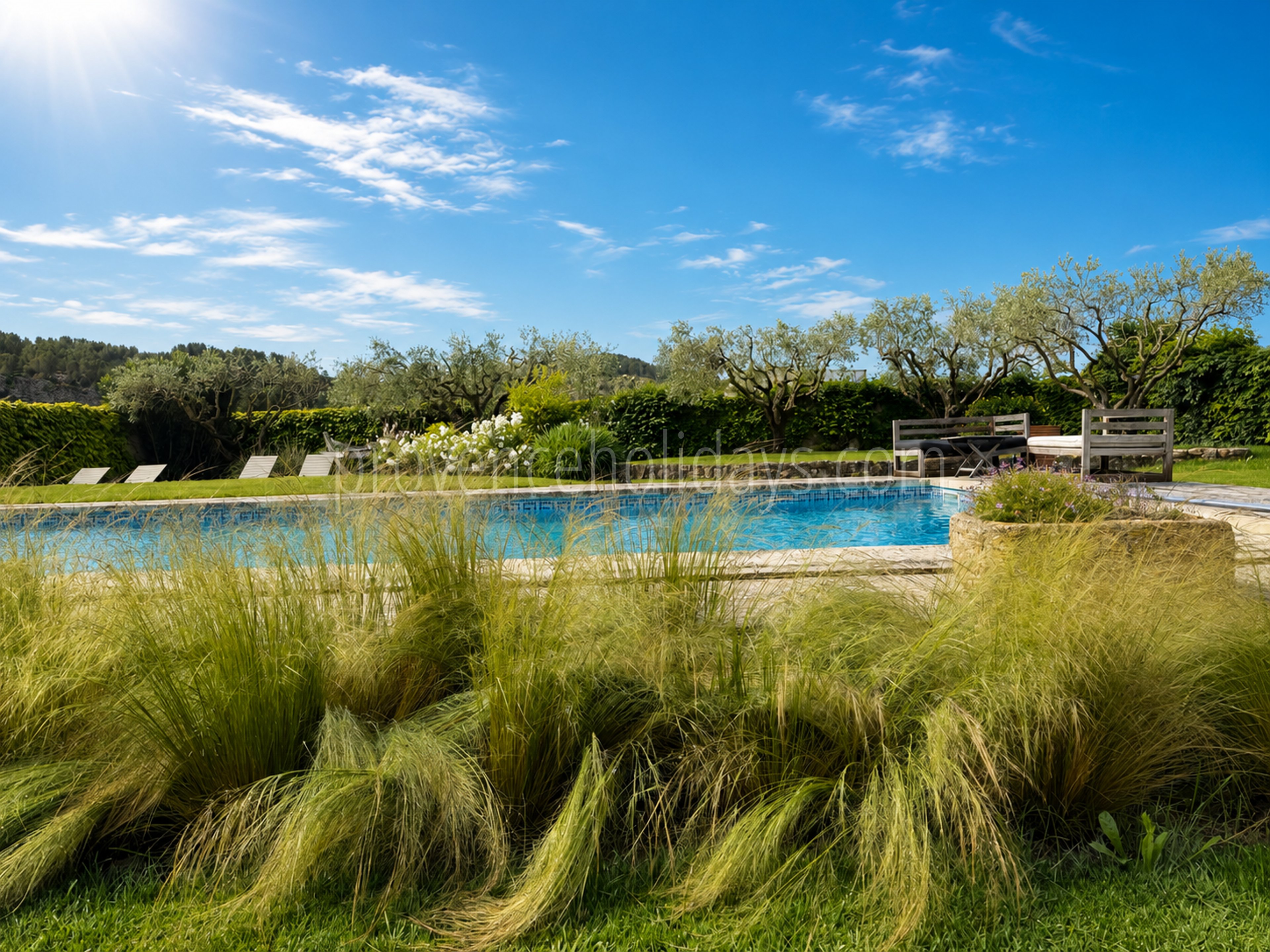 8 - Villa Saint Christol: Villa: Pool