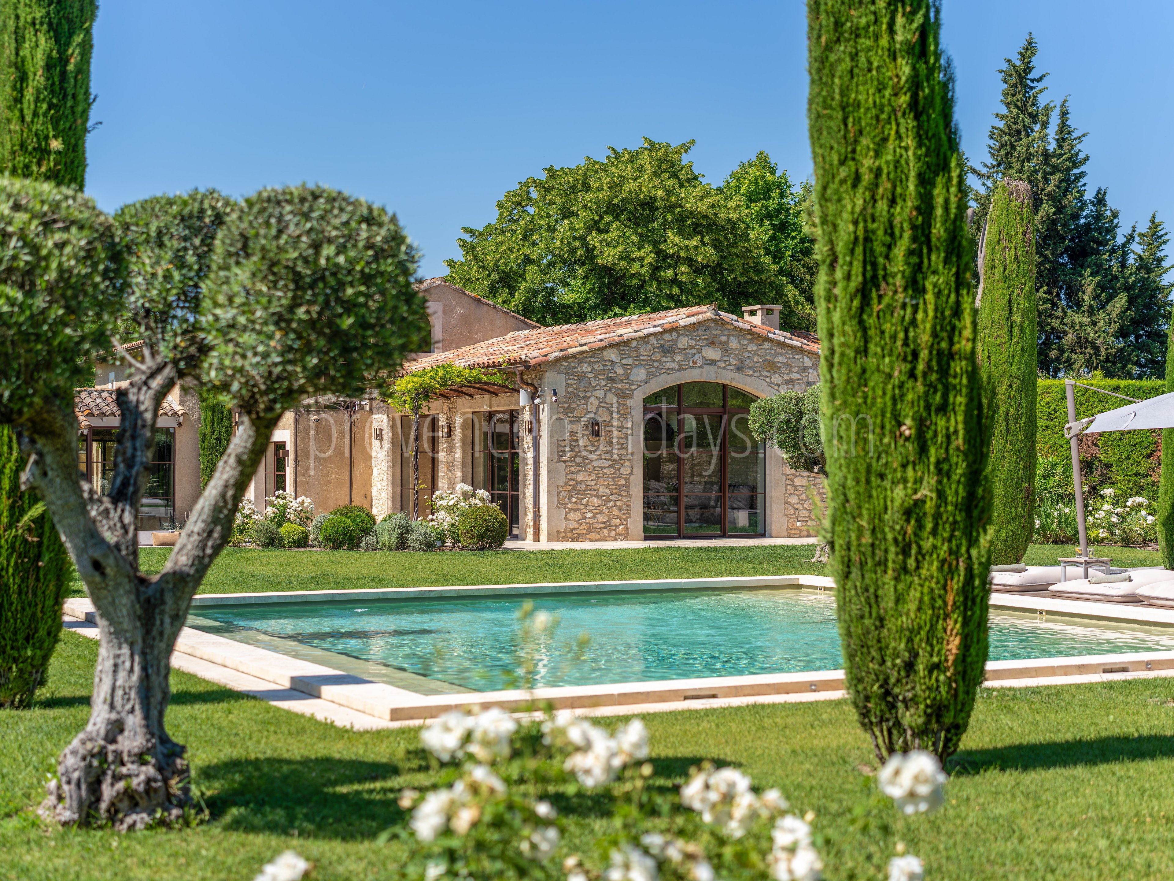 -1 - Mas de la Calade: Villa: Pool