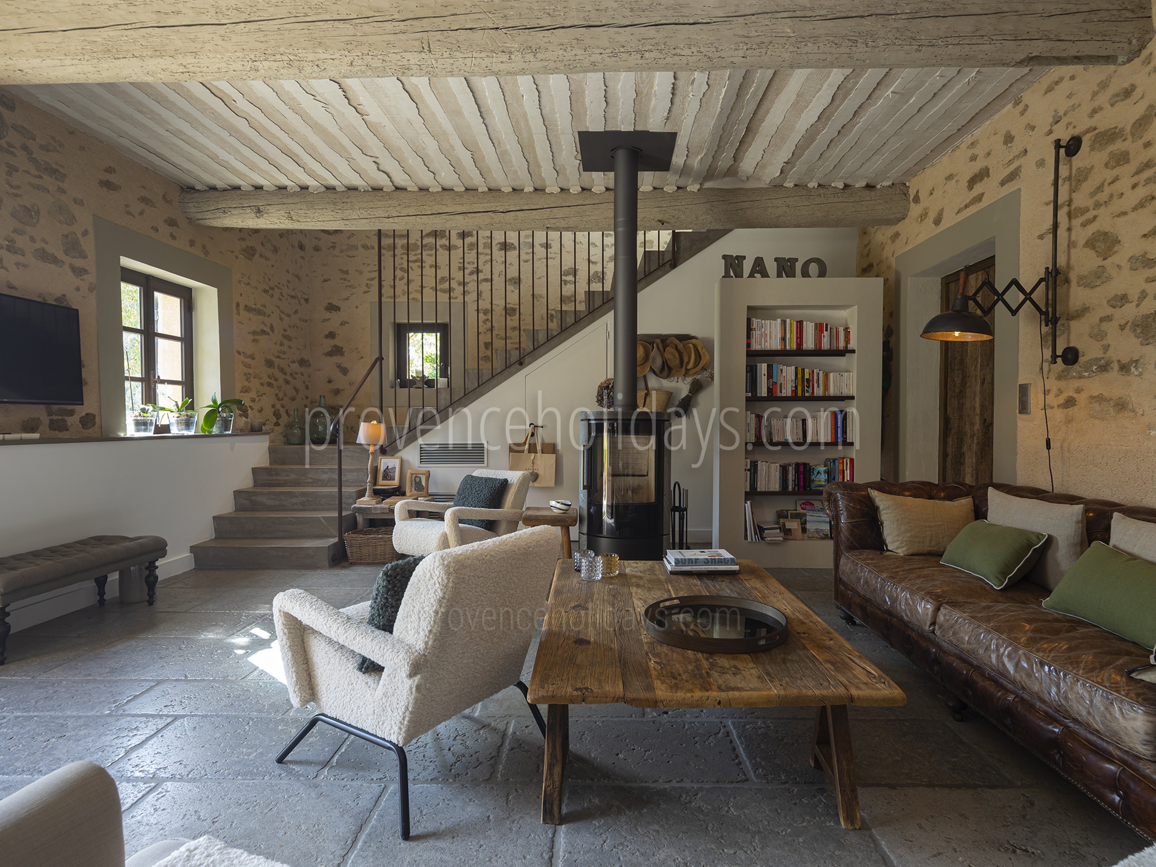 18 - Bergerie de Beaumes: Villa: Interior