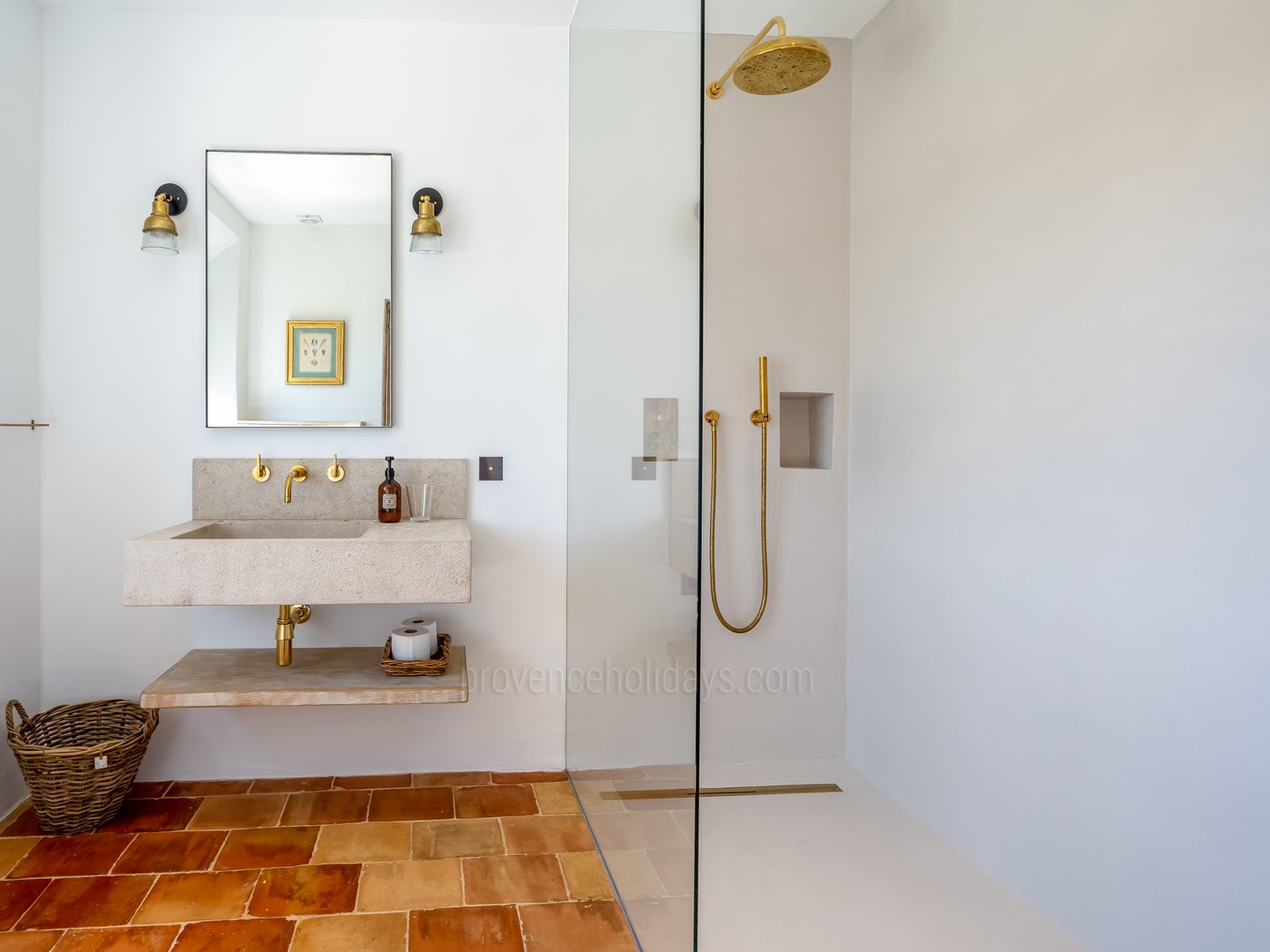 40 - Mas des Vignobles: Villa: Bathroom