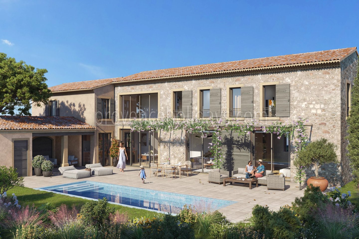 1 - Contemporary mas in Saint-Rémy-de-Provence: Villa: Exterior