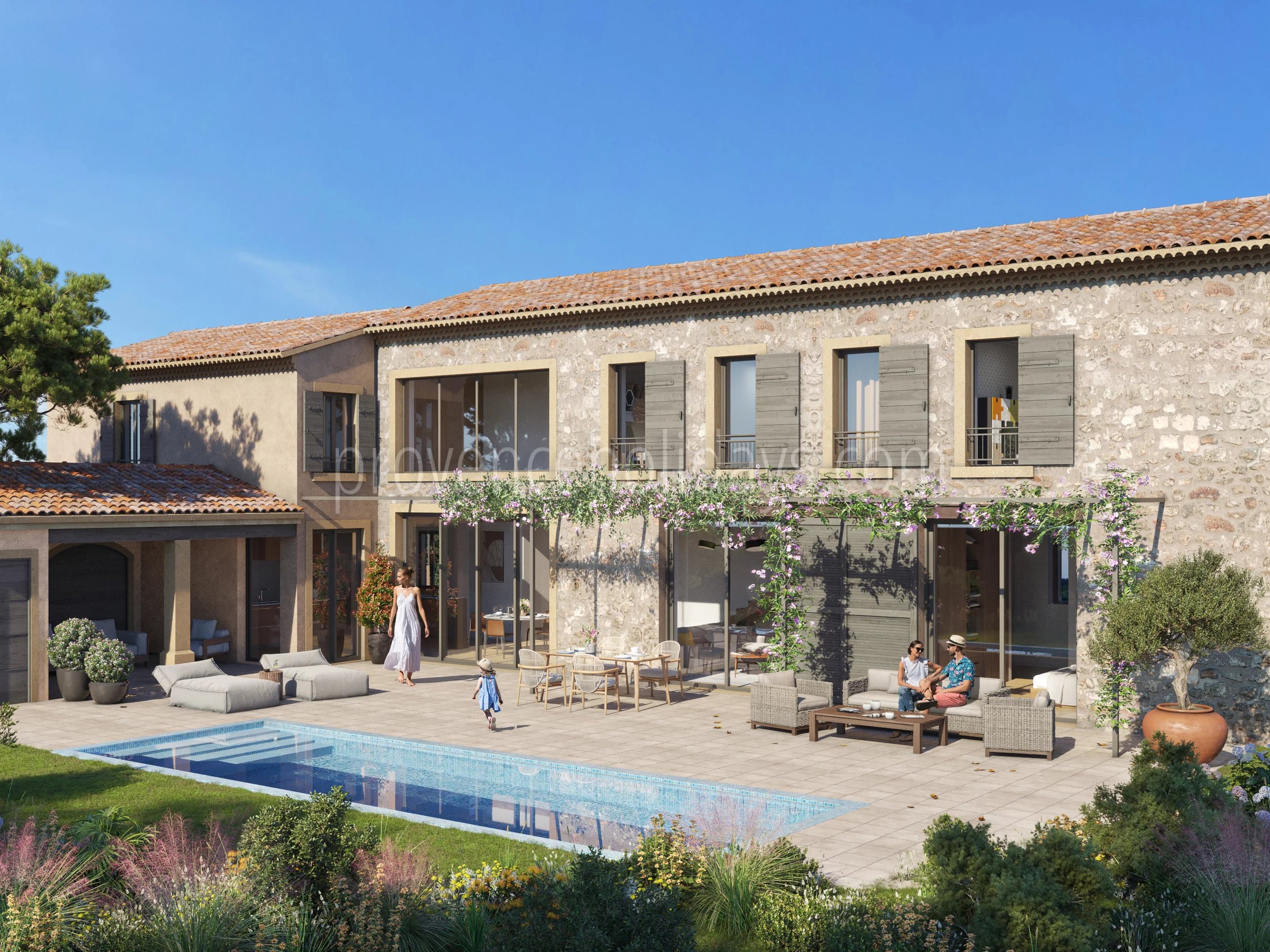 1 - Contemporary mas in Saint-Rémy-de-Provence: Villa: Exterior