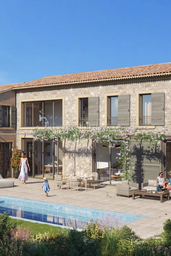 1 - Contemporary mas in Saint-Rémy-de-Provence: Villa: Exterior
