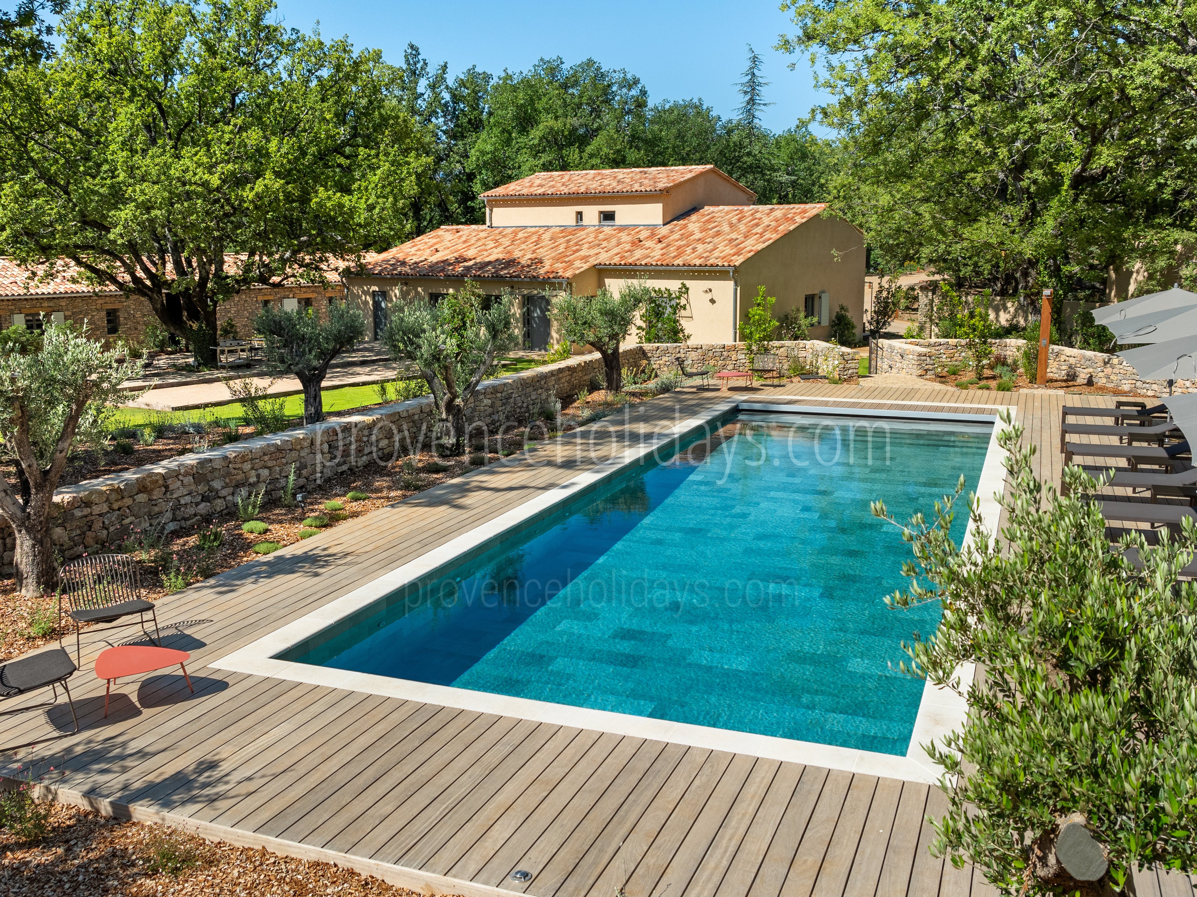 1 - Mas du Vieux Chêne: Villa: Pool