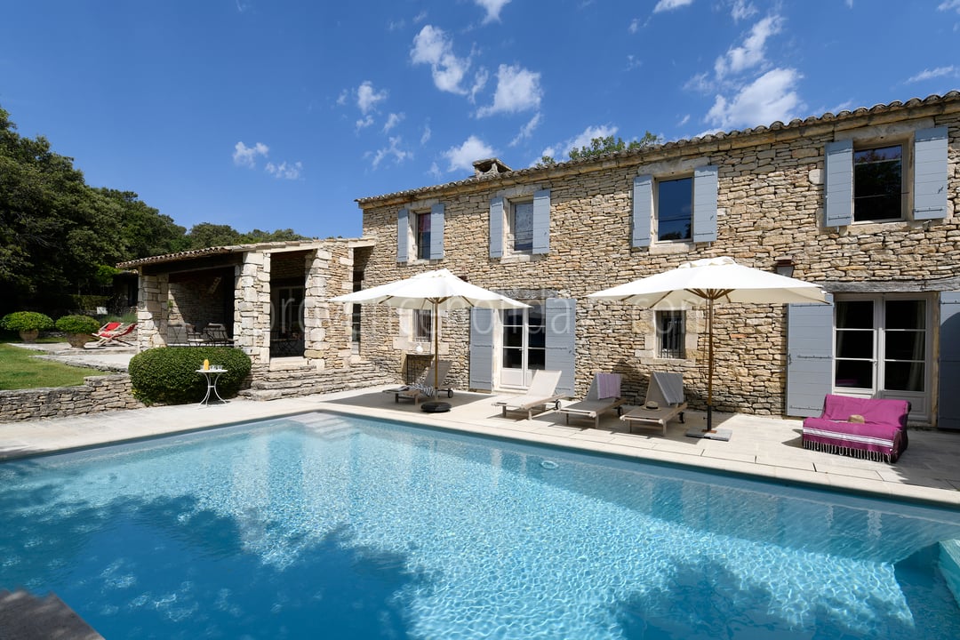 Relaxation and comfort in a character villa in Gordes - Swimming Pool