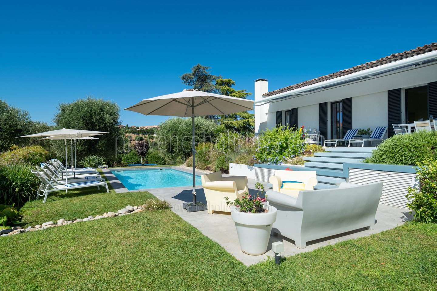 6 - Villa Blanche: Villa: Pool