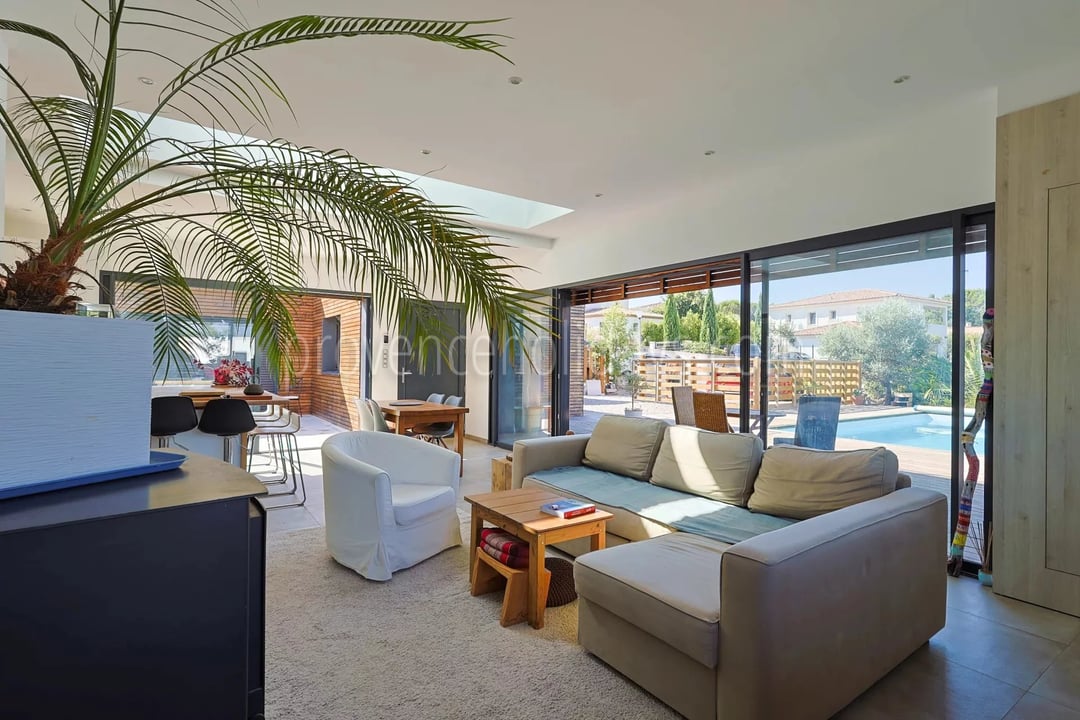 2 - Maison contemporaine à Grimaud: Villa: Interior