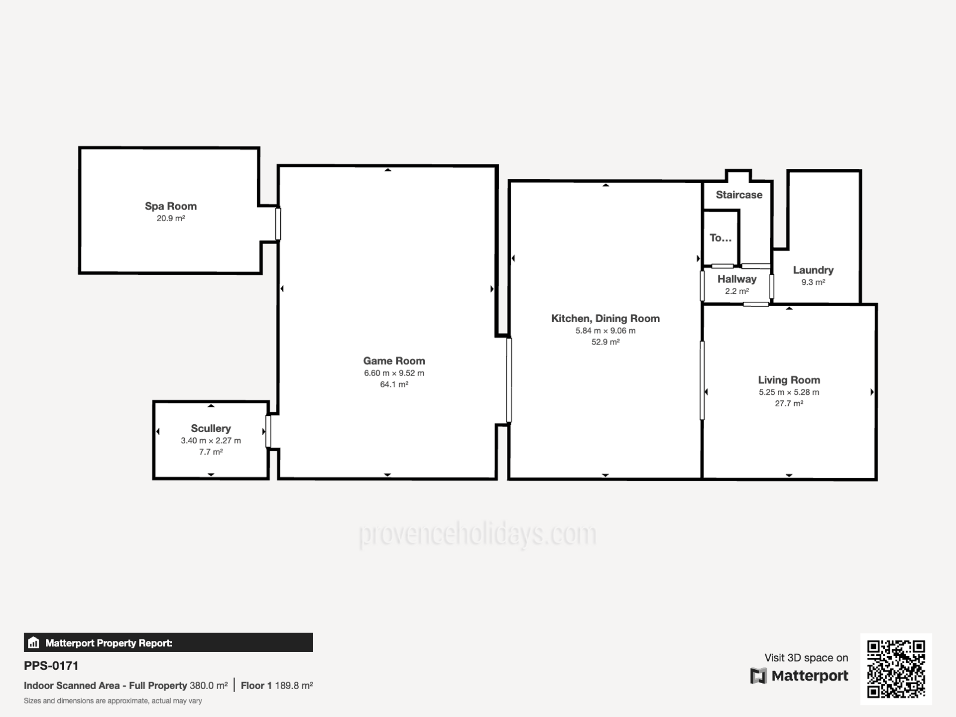 80 - Mas des Pommiers: Villa: Plan