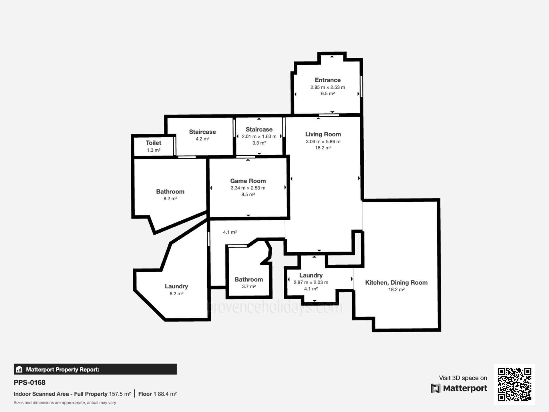 56 - Mas du Rosier: Villa: Plan