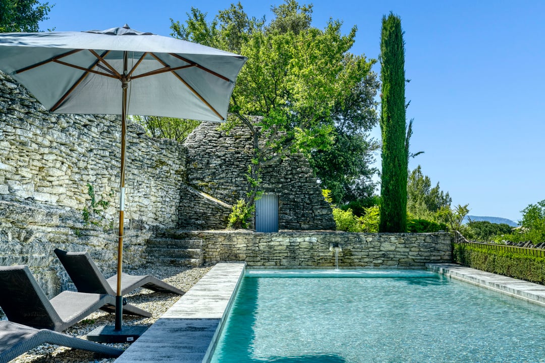 31 - Les Terrasses de Gordes: Villa: Pool