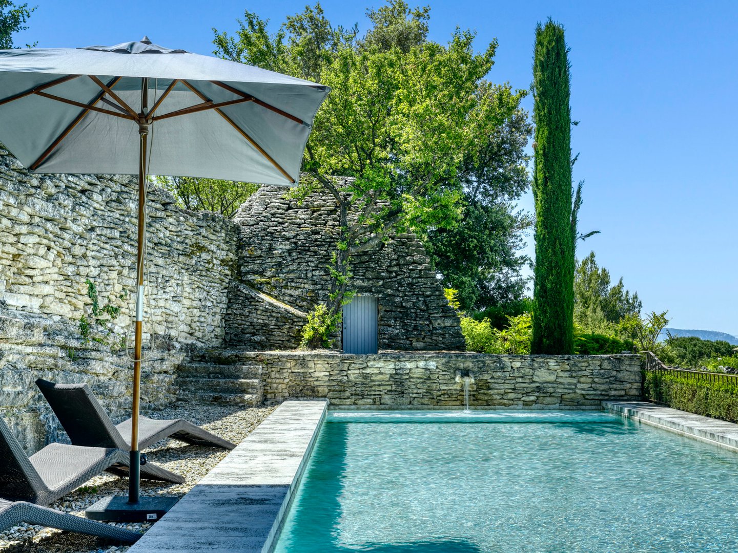 31 - Les Terrasses de Gordes: Villa: Pool