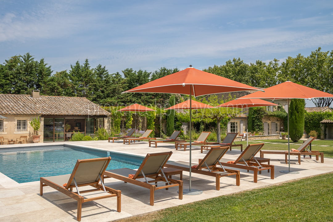 43 - Le Mas des Magnans: Villa: Pool