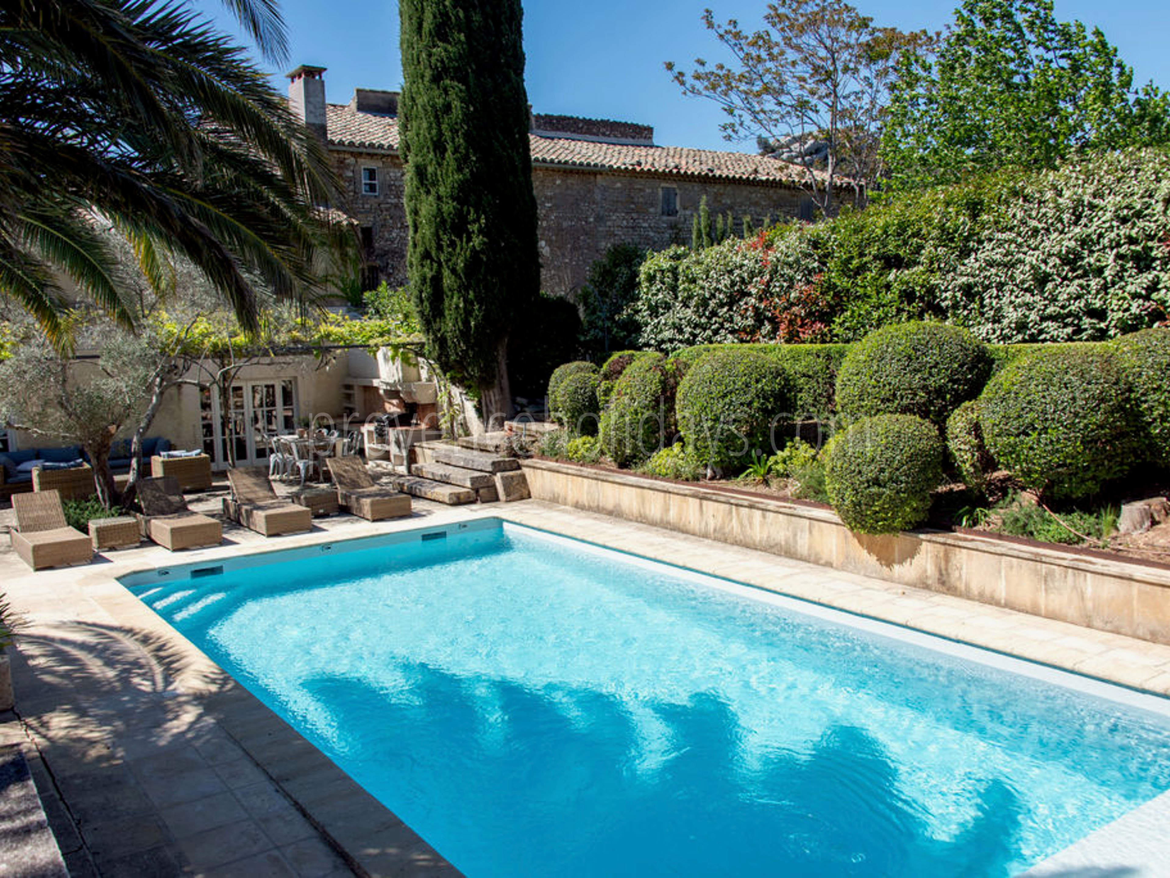 37 - Mas Mouriès: Villa: Pool