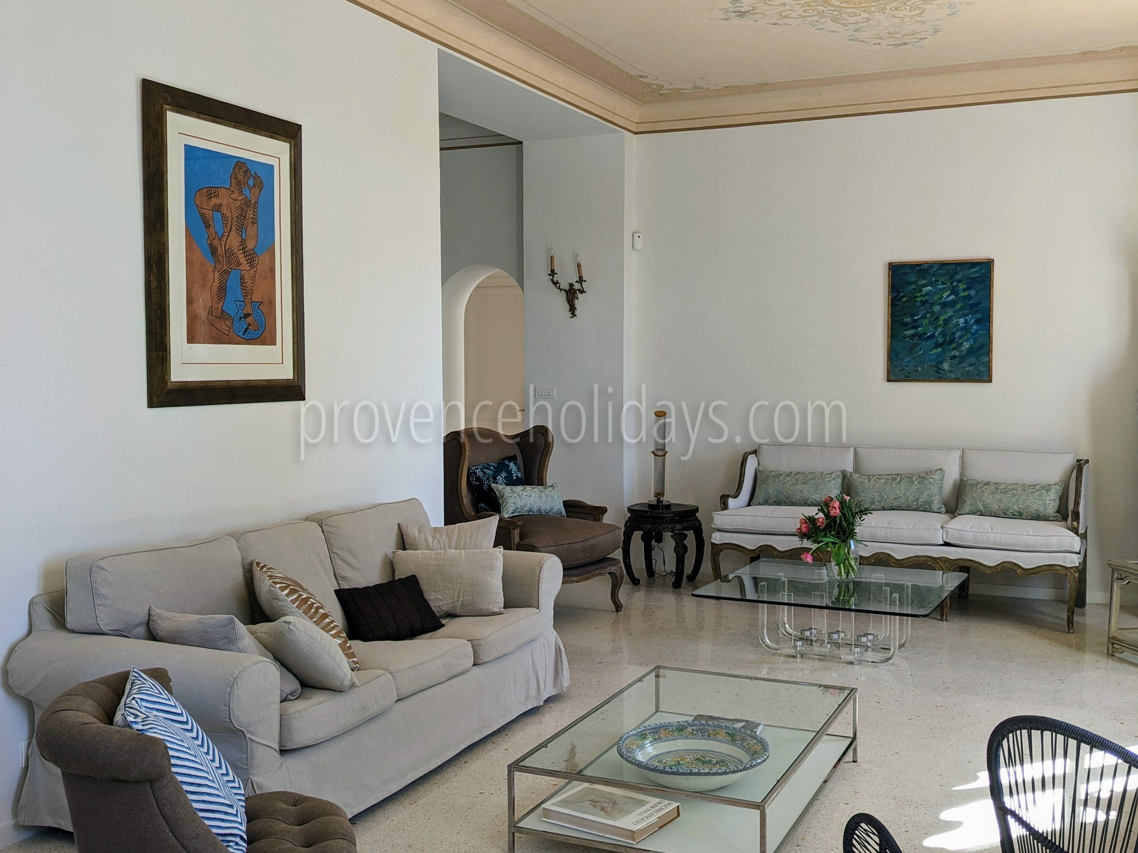38 - Villa Cap d\'Antibes: Villa: Interior