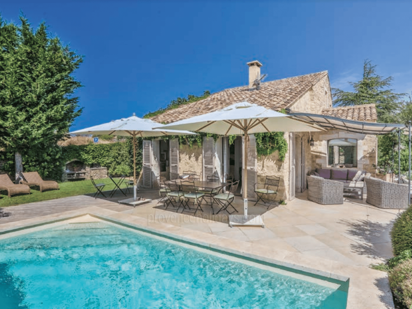 1 - Mas du Petit Luberon: Villa: Pool