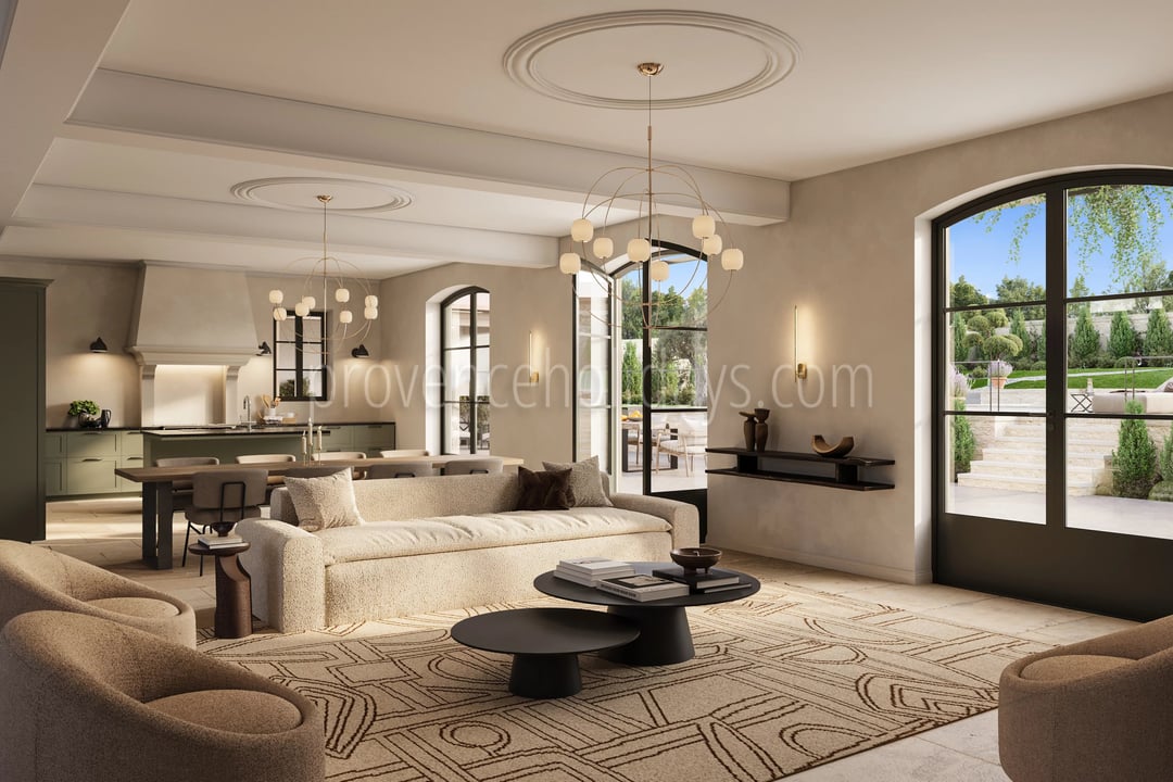 New-build bastide with pool in Saint-Rémy-de-Provence - Interior