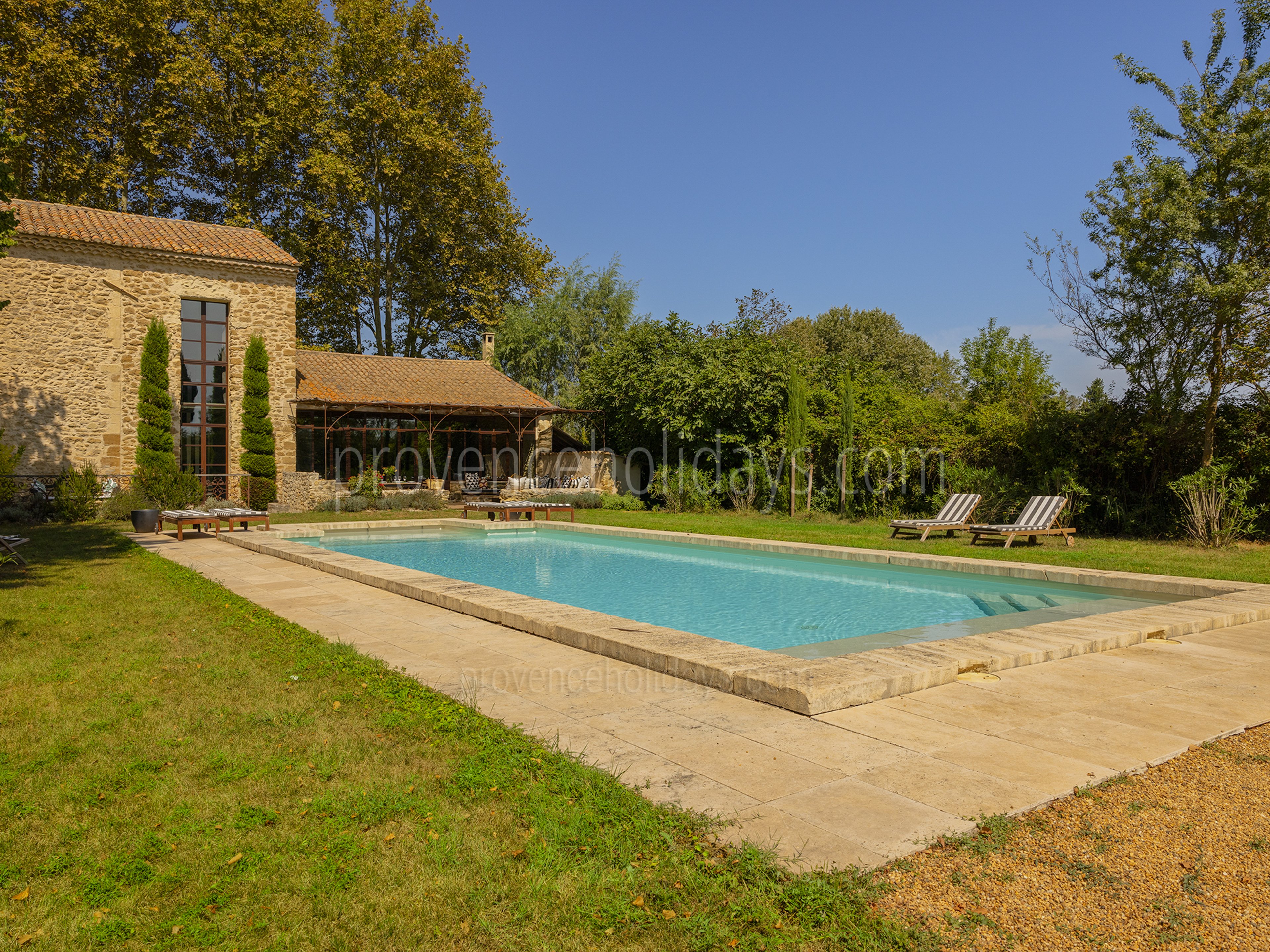19 - Le Mas d\'Entraigues: Villa: Pool