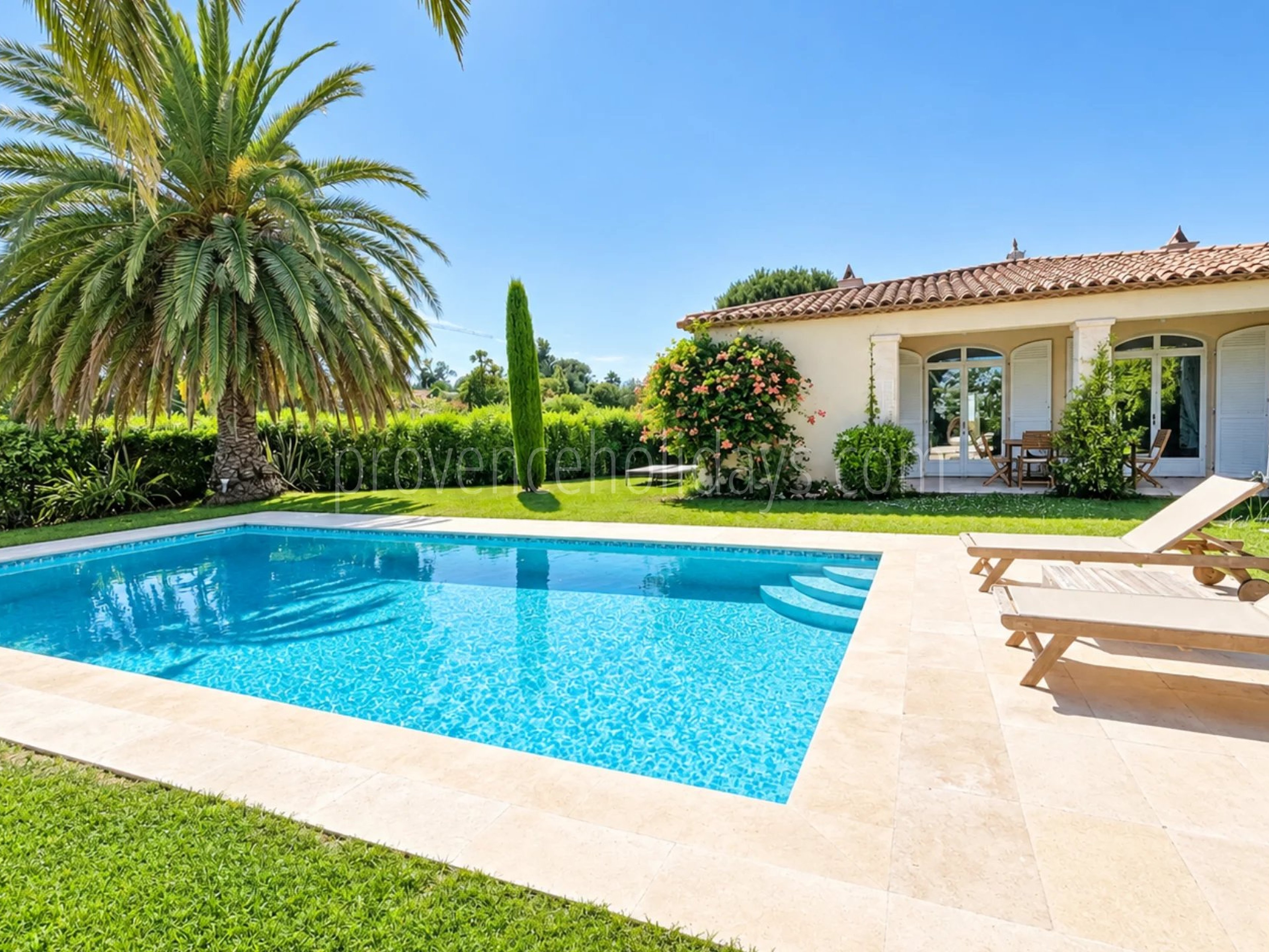 1 - Provenzalische Villa in Grimaud: Villa: Pool