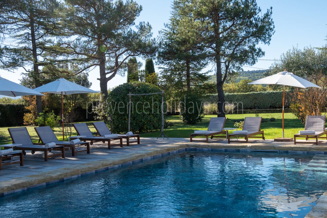 27 - Villa Serenité du Luberon: Villa: Pool
