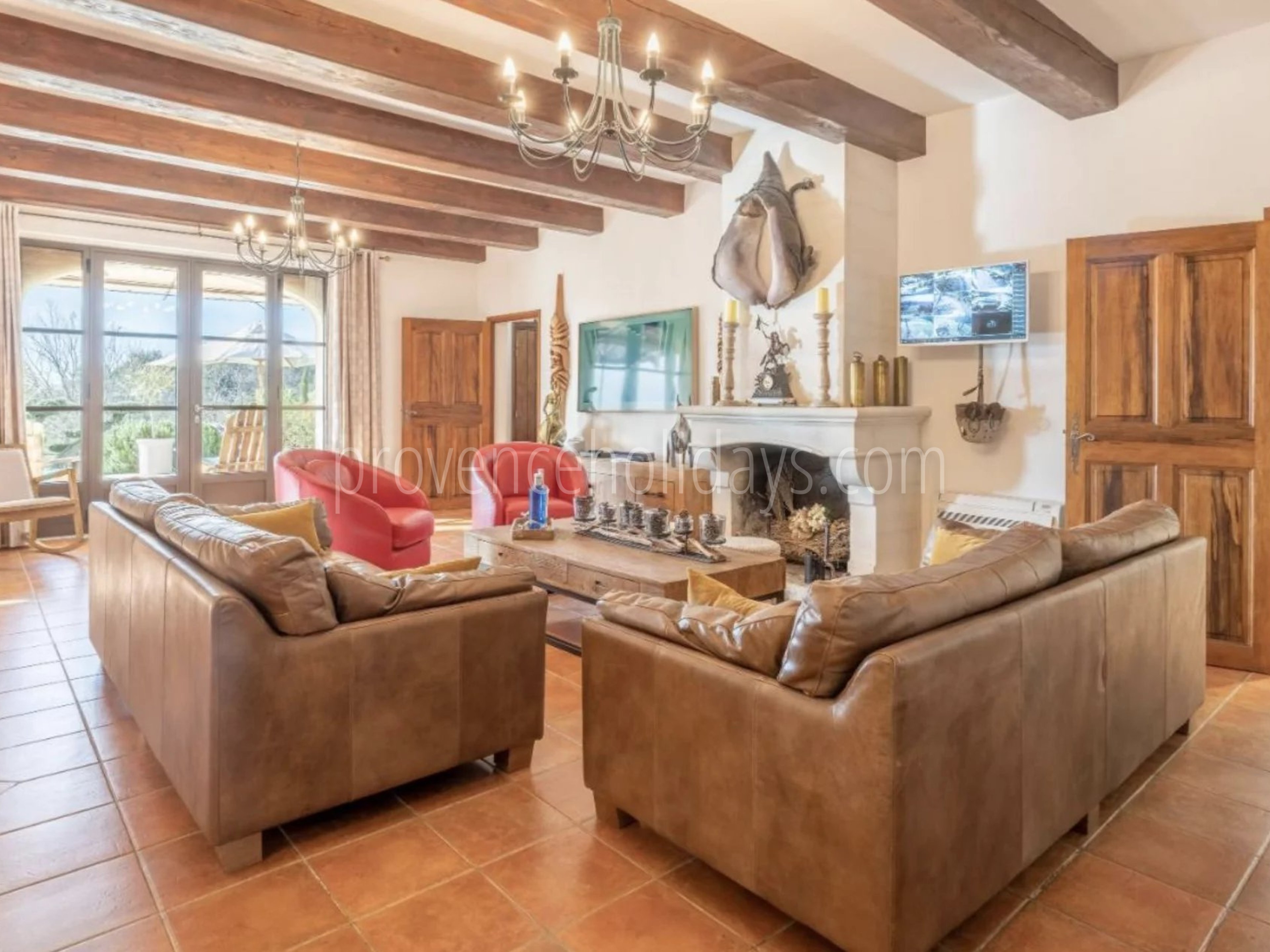 7 - Bastide with lavender in Gordes: Villa: Interior