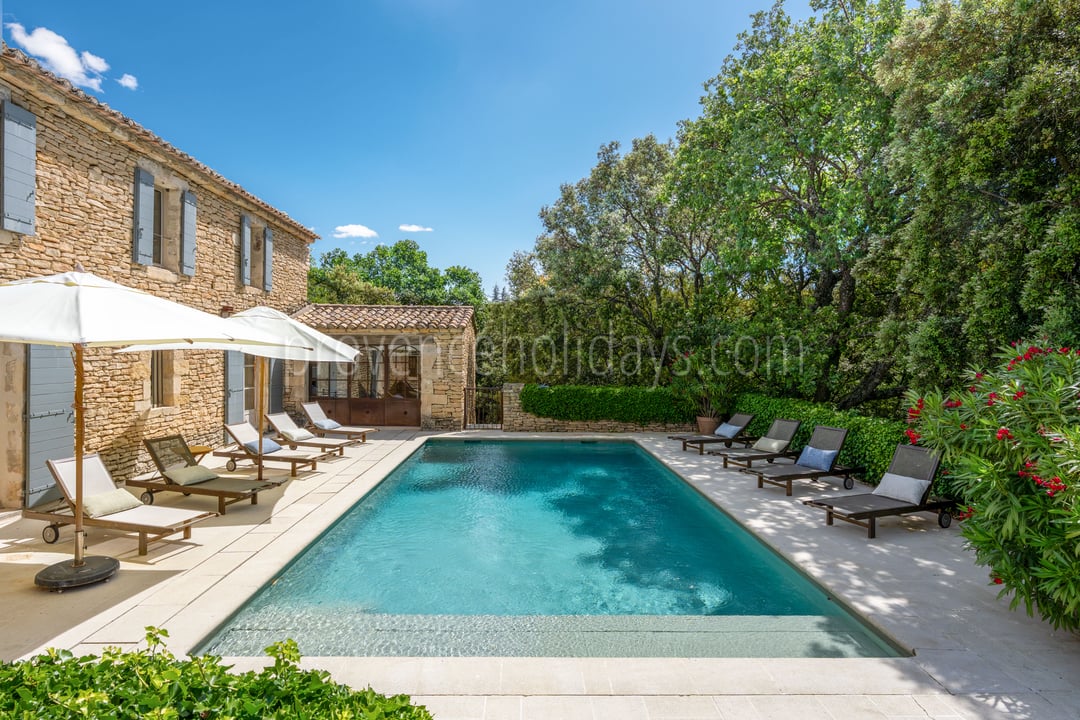 0 - La Maison des Bories: Villa: Pool