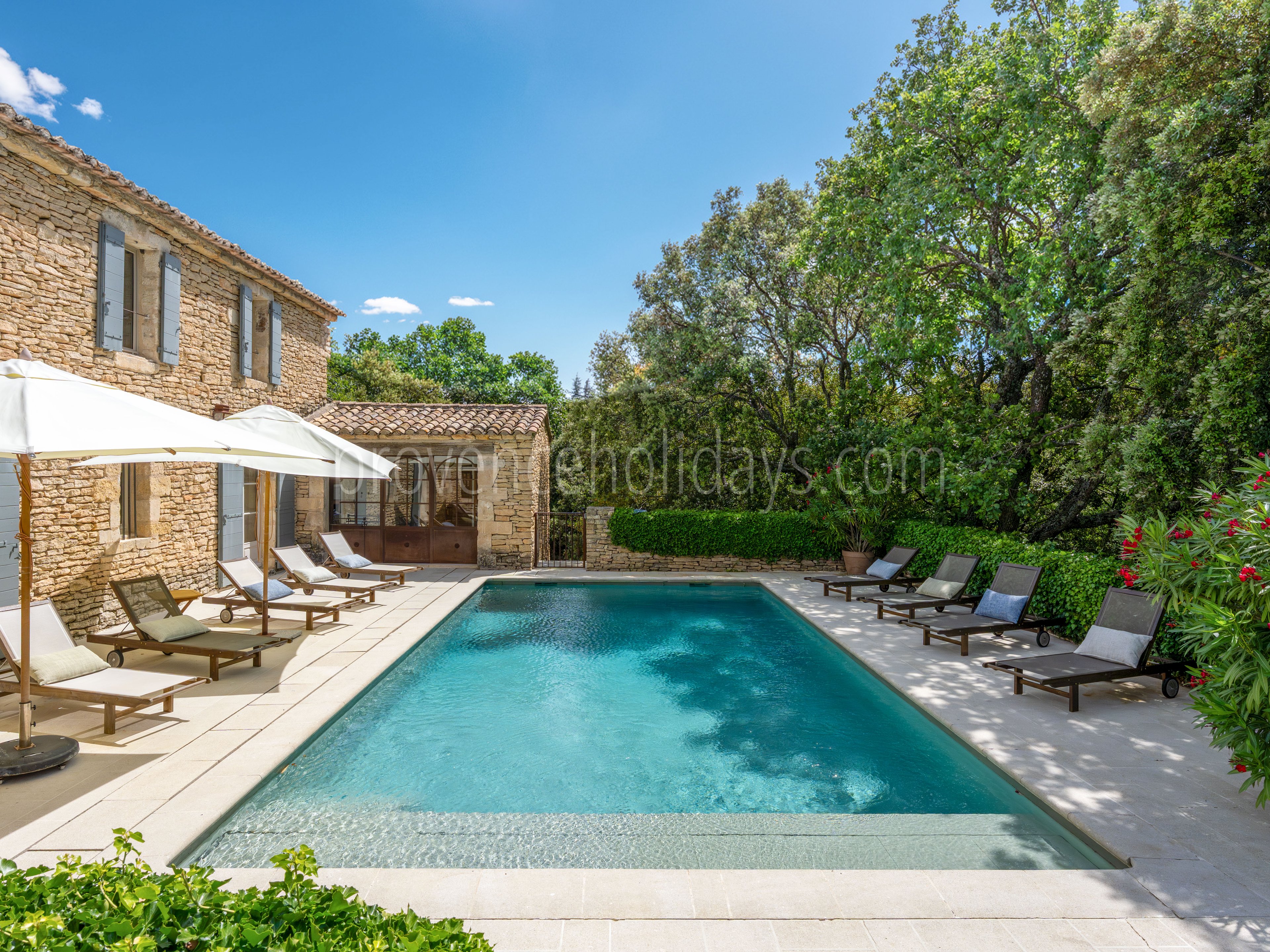0 - La Maison des Bories: Villa: Pool