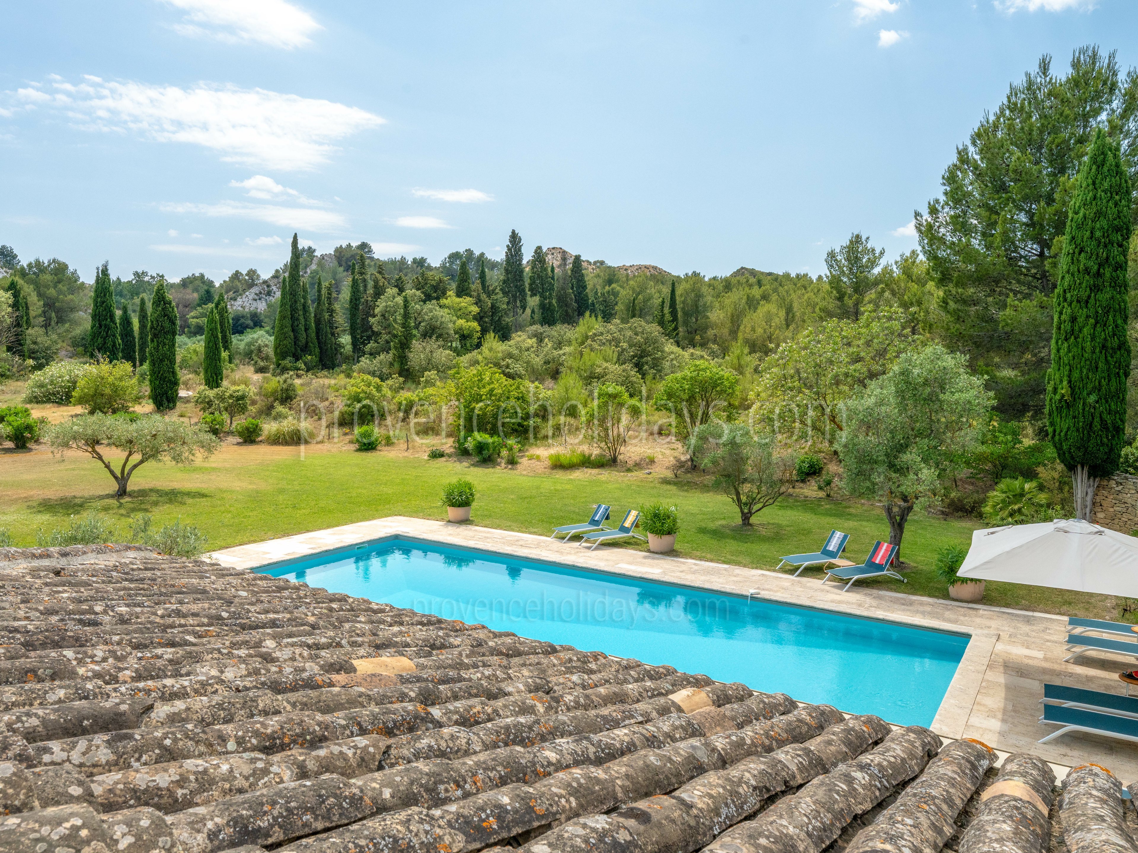 16 - Mas des Trois Cyprès: Villa: Pool