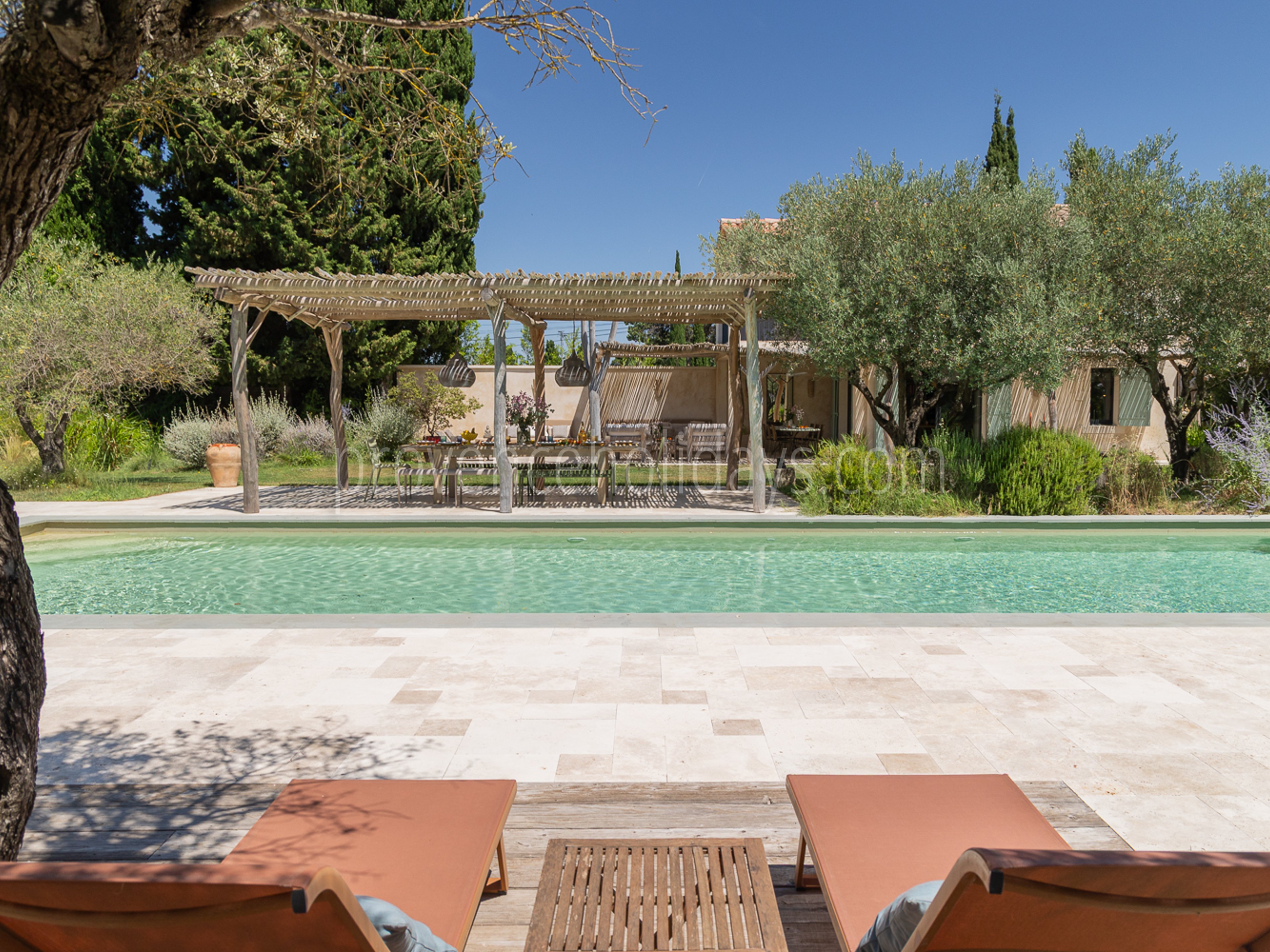 46 - Le Mas des Rêves: Villa: Pool